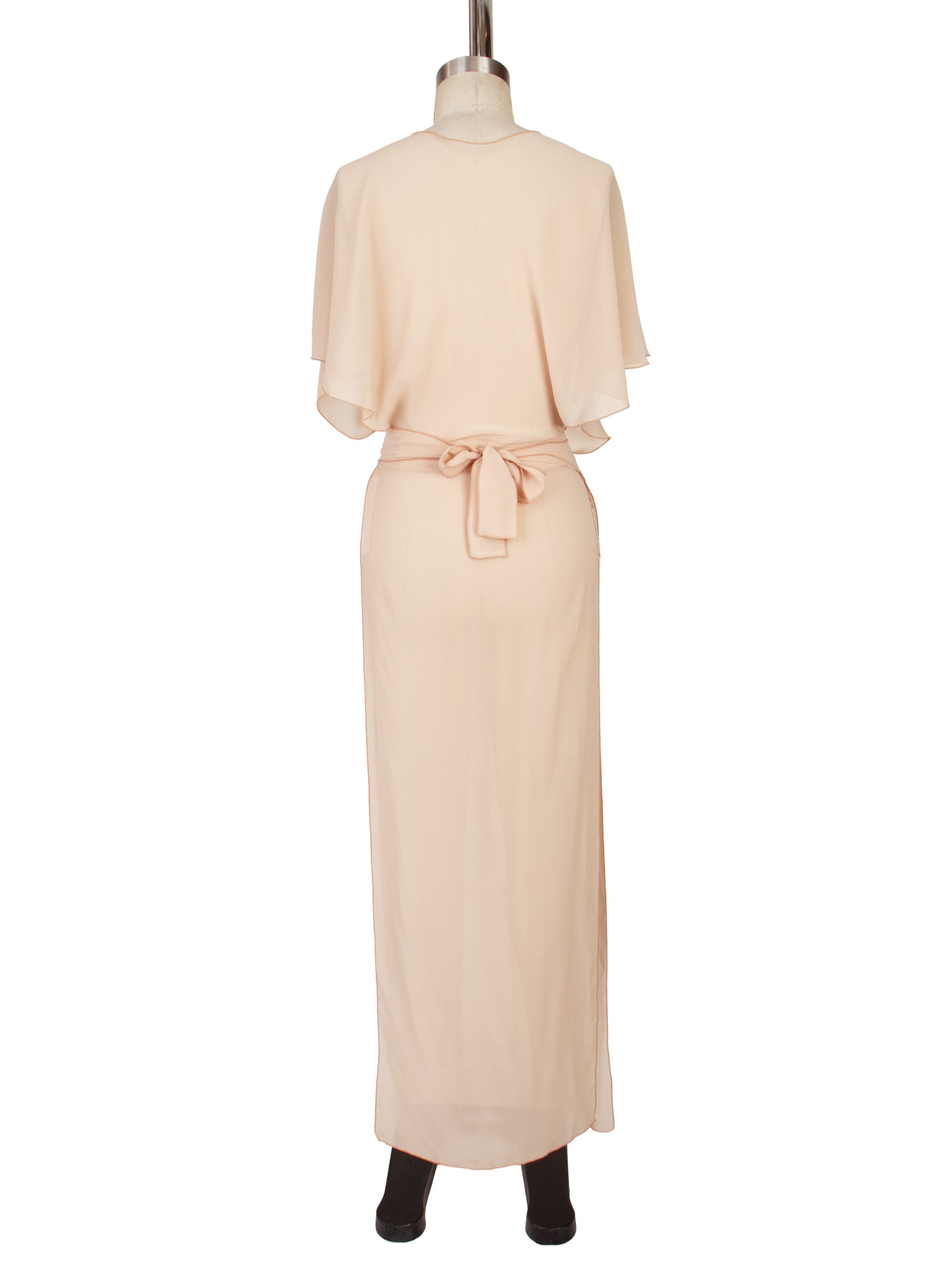 Elisabetta Rogiani Chiffon Wrap Dress