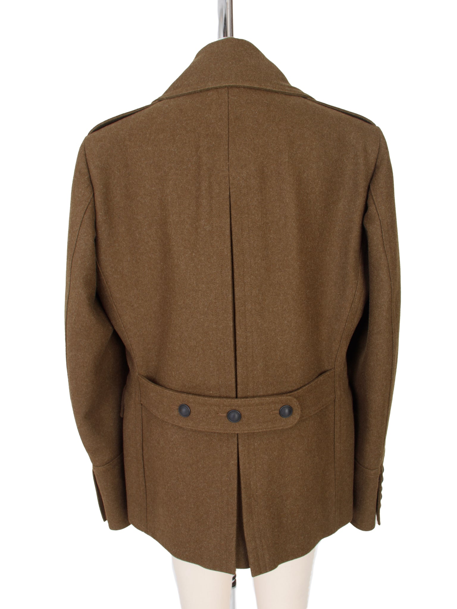 Burberry Virgin Wool Double-Breasted Coat