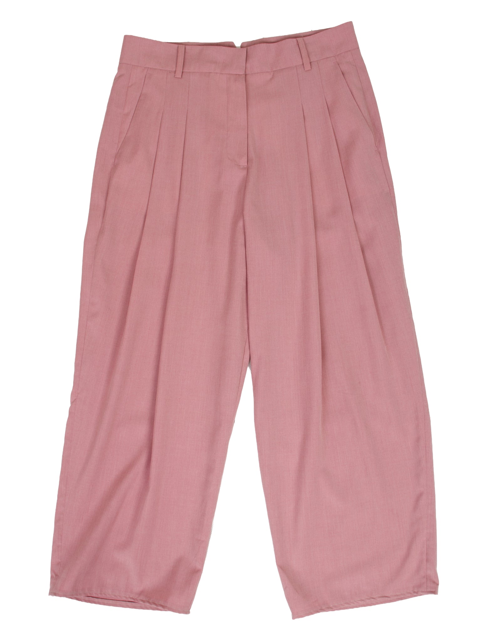 Frankie Shop Wide Leg Pleated Trousers