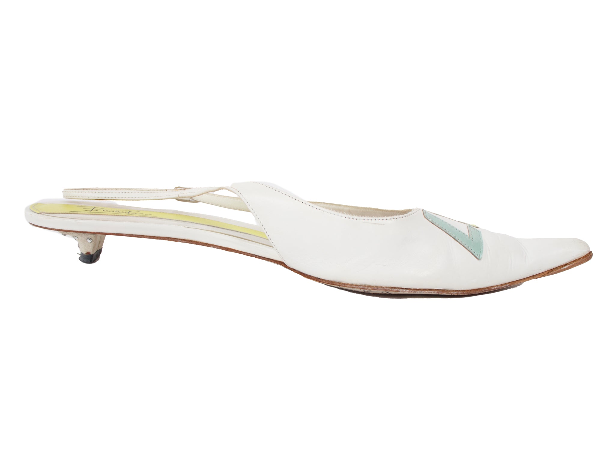 Emilio Pucci Logo Kitten Heels