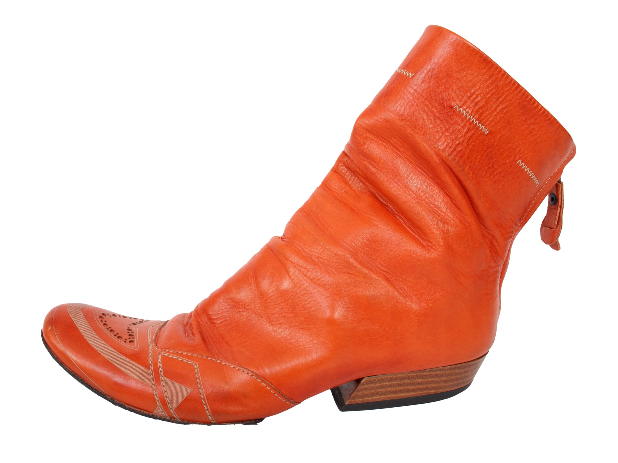 Marithe Francois Girbaud Lambskin Ankle Boots