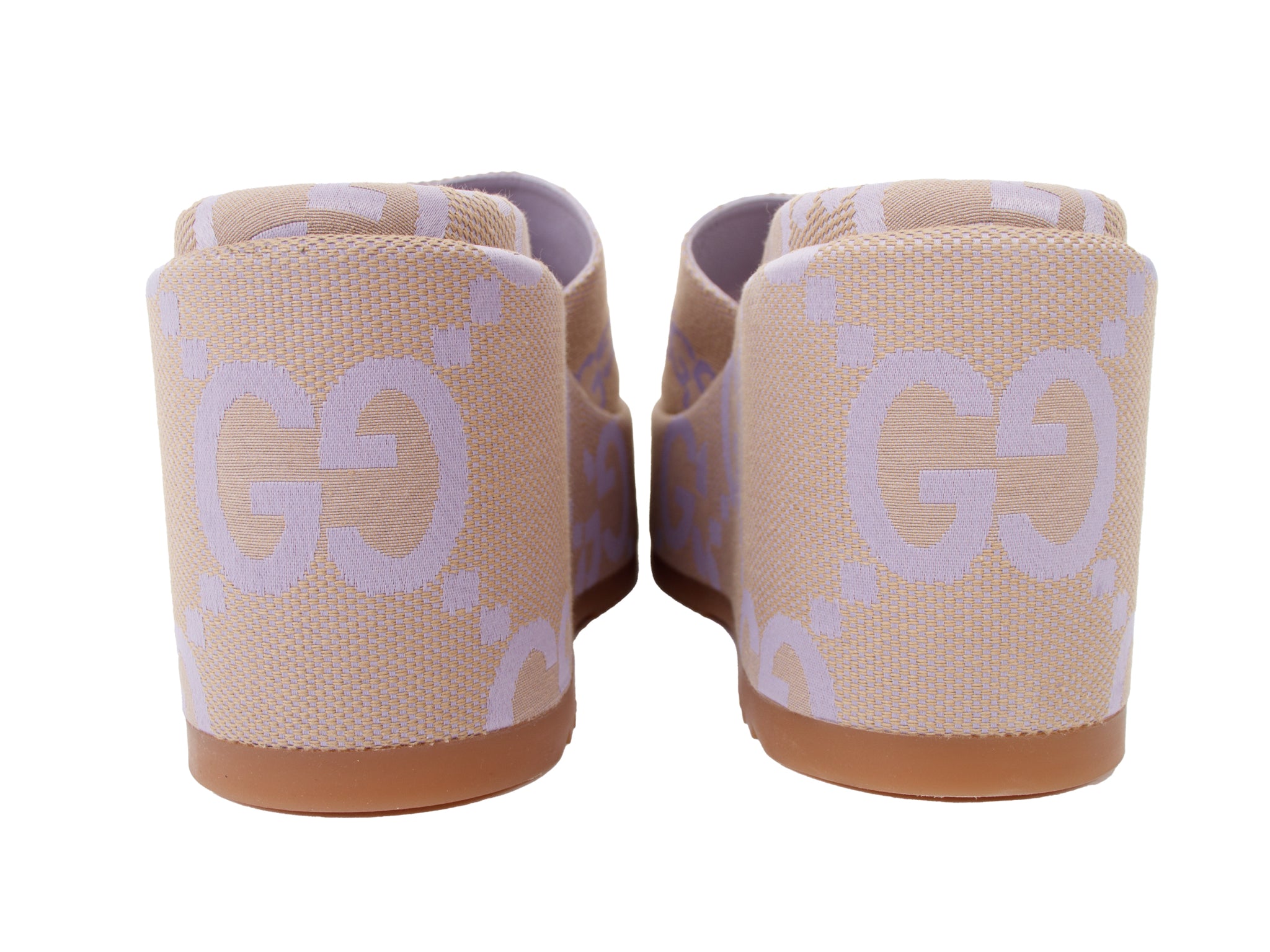 Gucci Macro GG Canvas Sandals