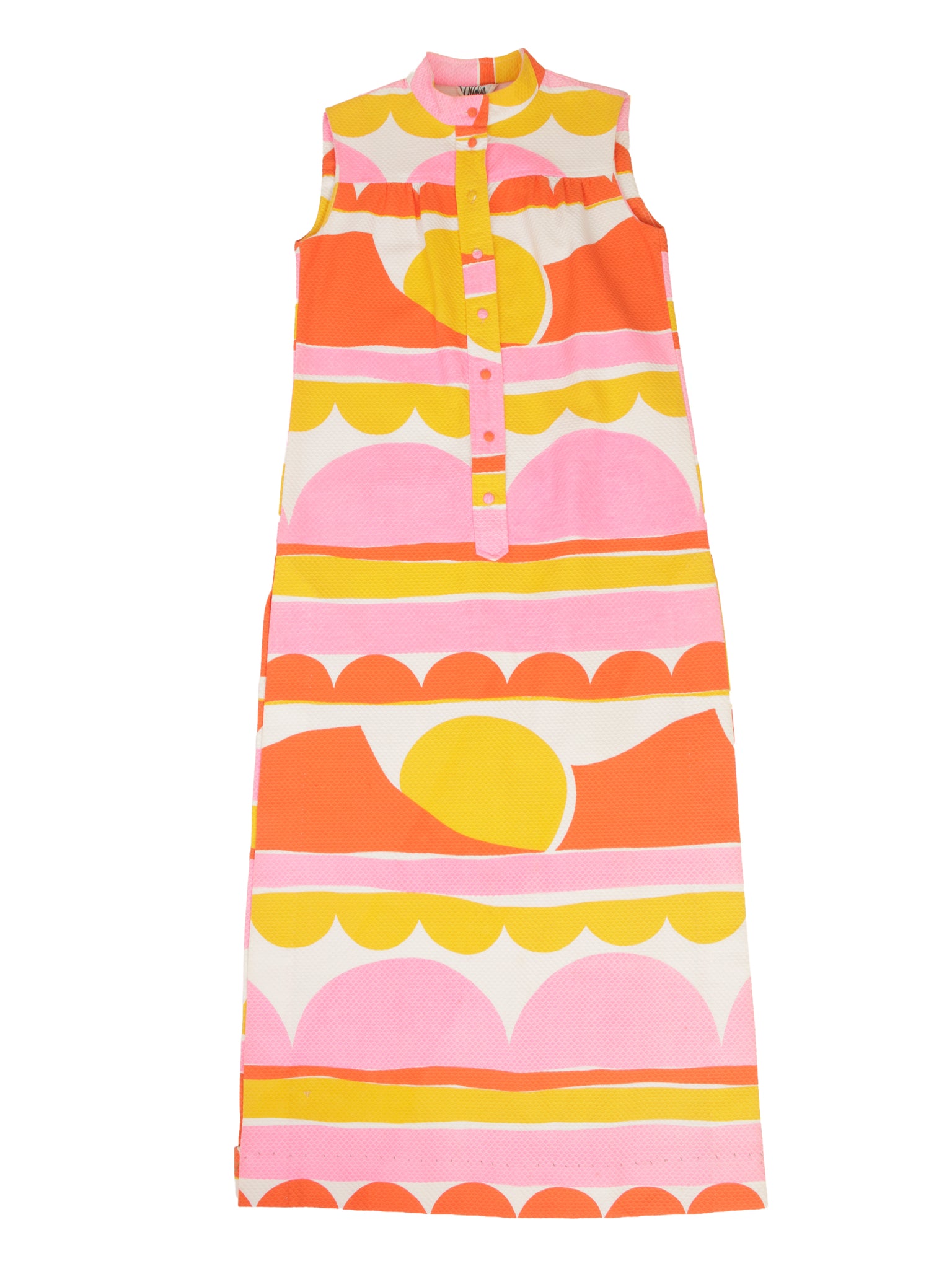 Malia Honolulu Geometric Print Maxi Dress