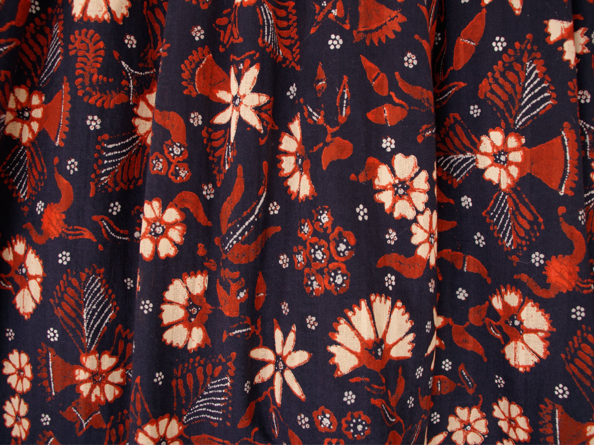 Ulla Johnson "Zaria" Midnight Floral Dress