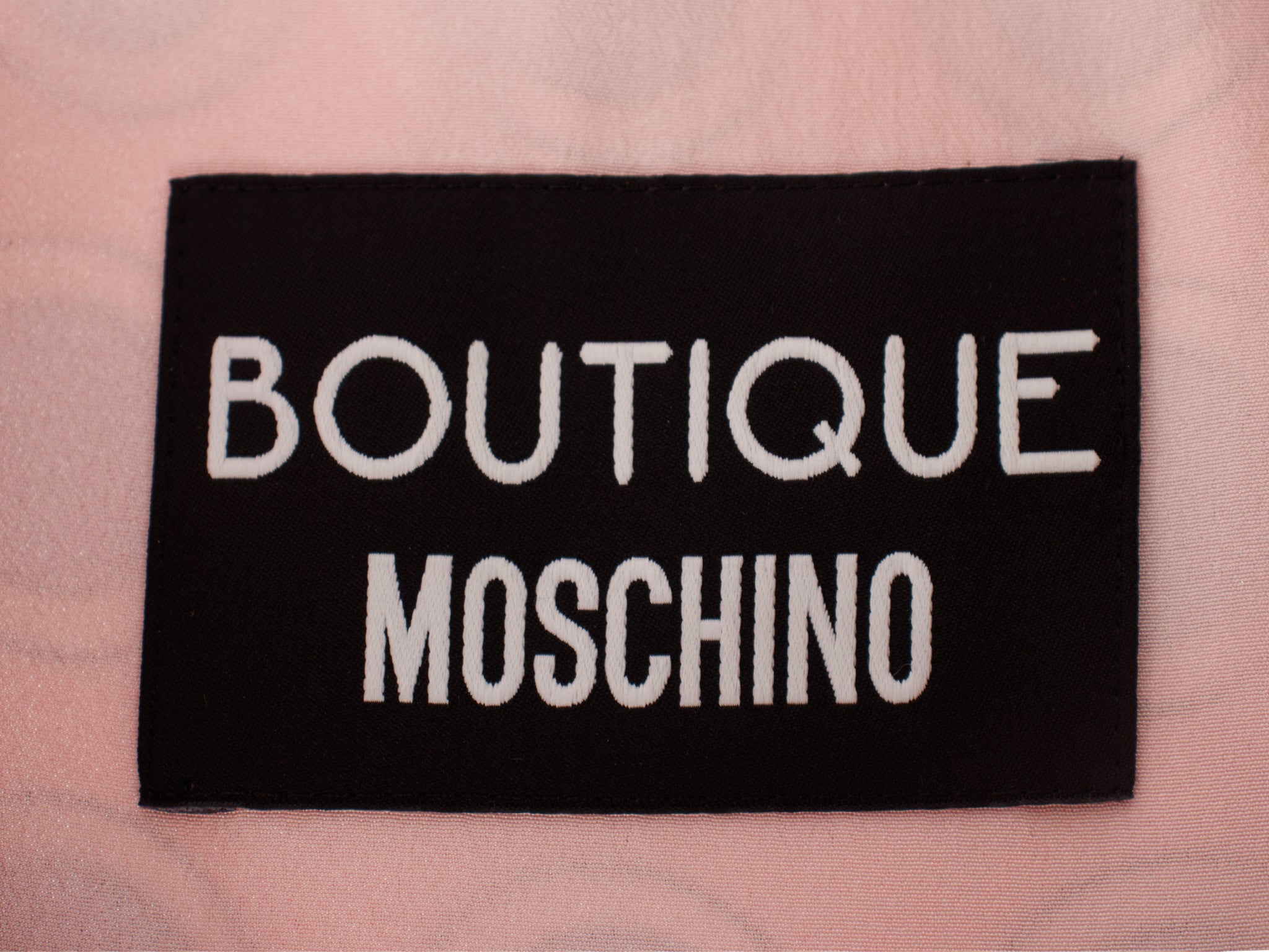 Boutique Moschino Draped Polka Dot Dress