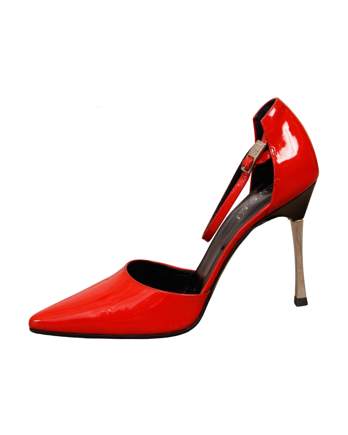Gucci Patent D'Orsay Stiletto Pumps