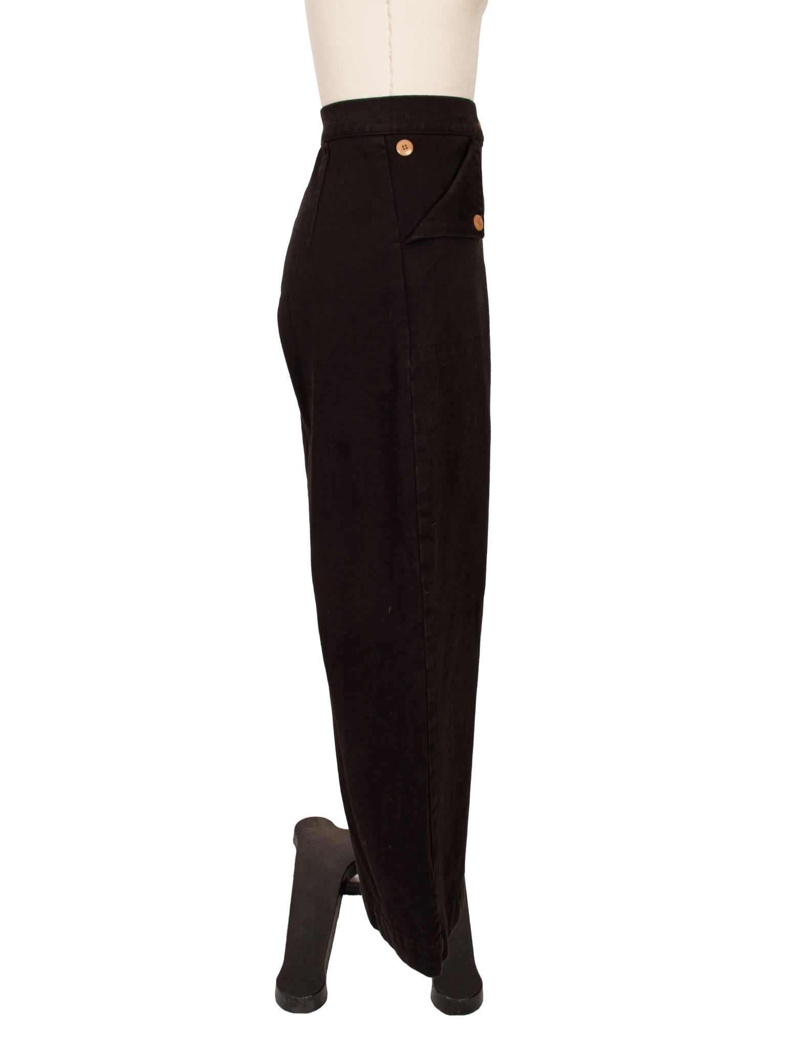 Ilana Kohn Wide Leg Twill Pants