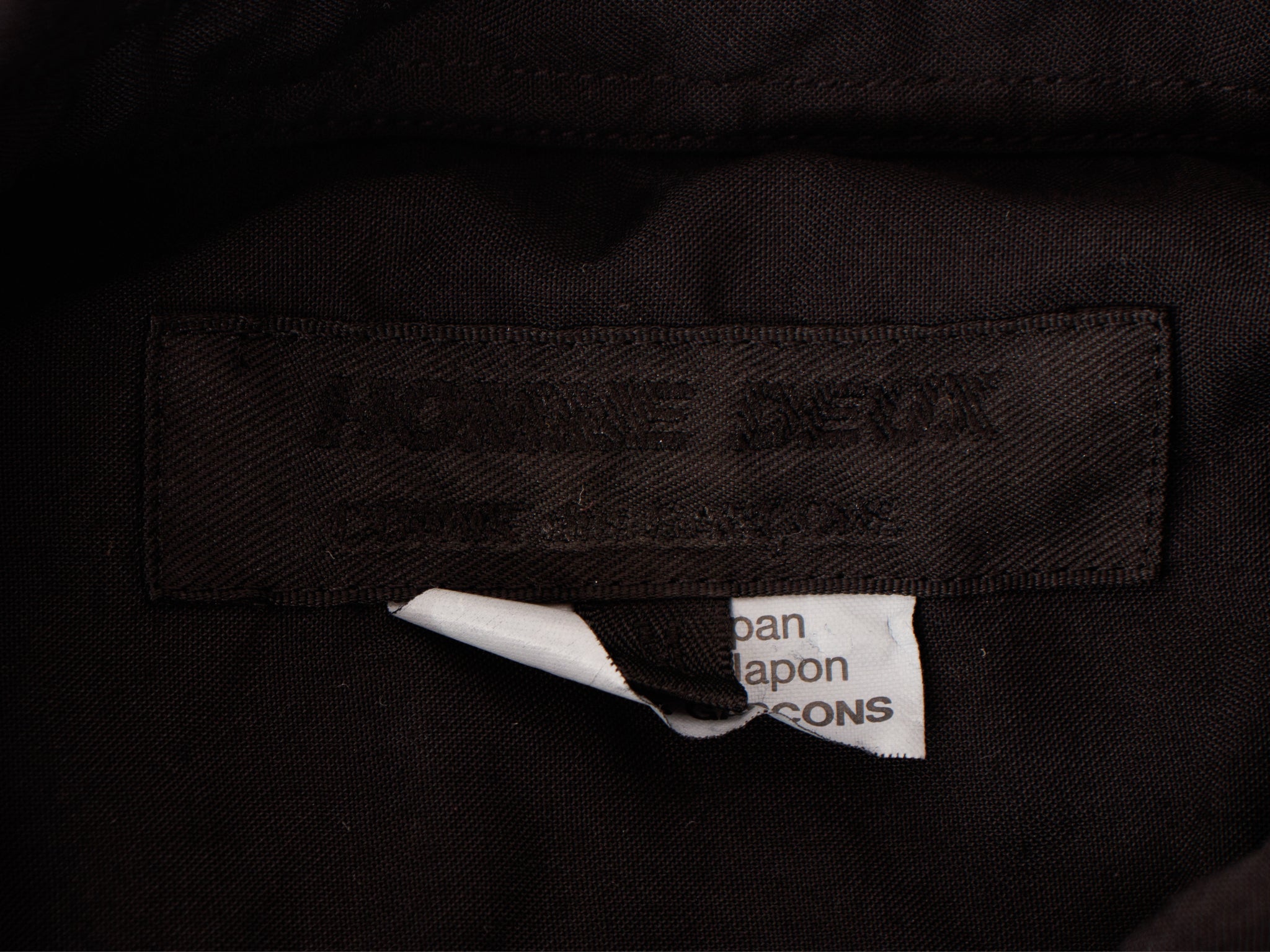 2023 Homme Deux Comme des Garcons Patchwork Shirt