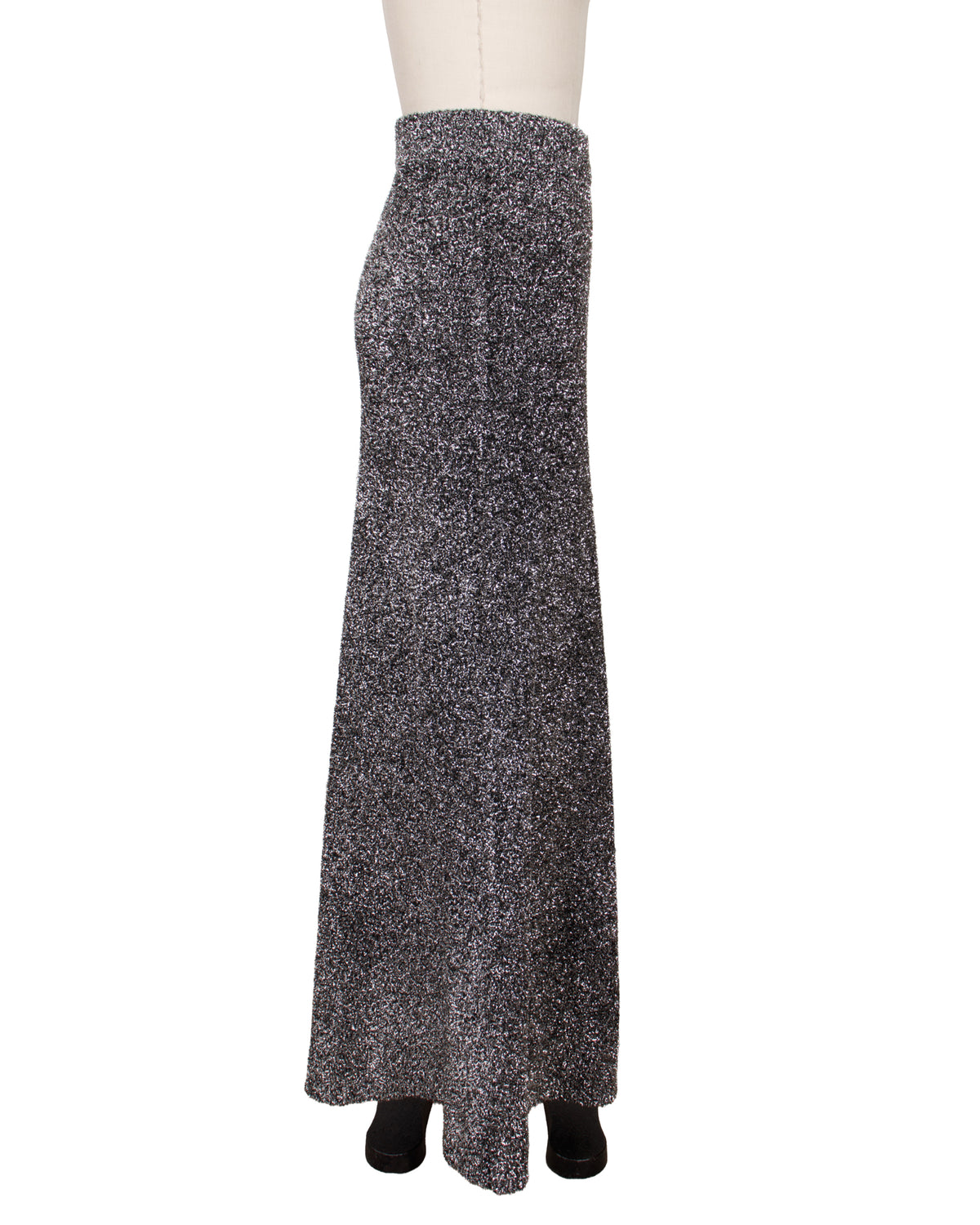 Helmut Lang Lurex Eyelash Knit Skirt Set*