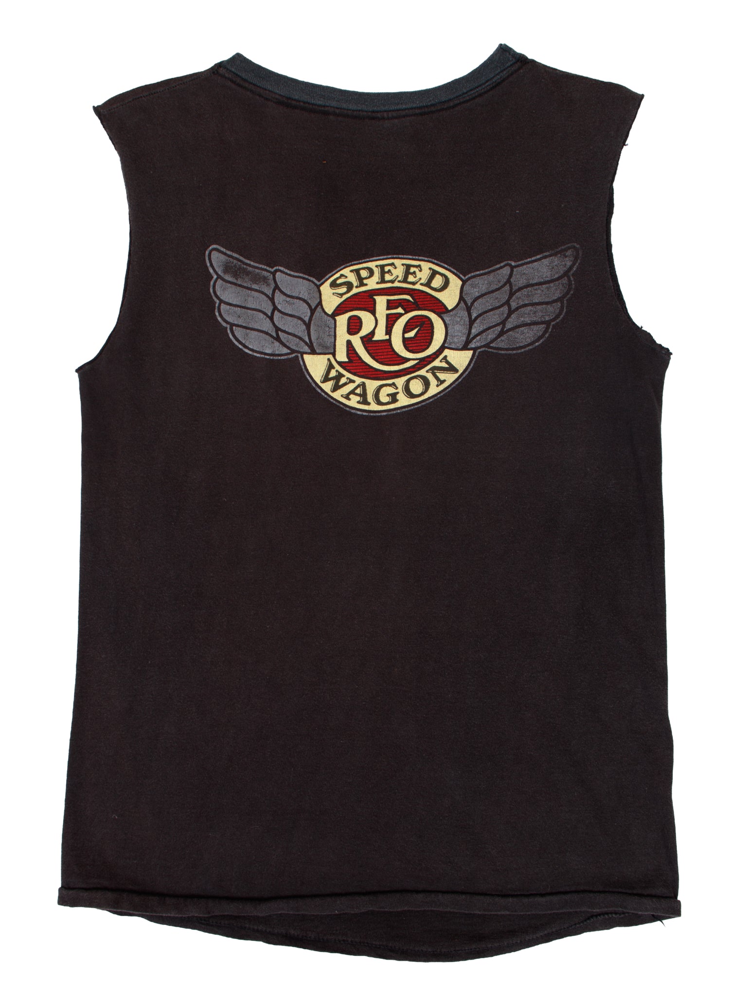 1979 Reo Speedwagon 9 Lives Tour Cutoff Tee
