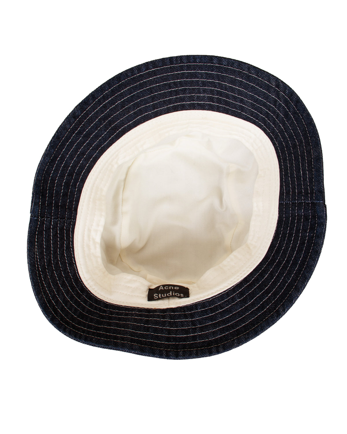 Acne Studios Denim Face Patch Bucket Hat