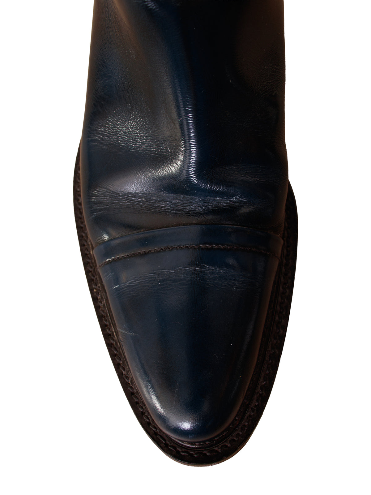 Prada Patent Leather Tall Boots