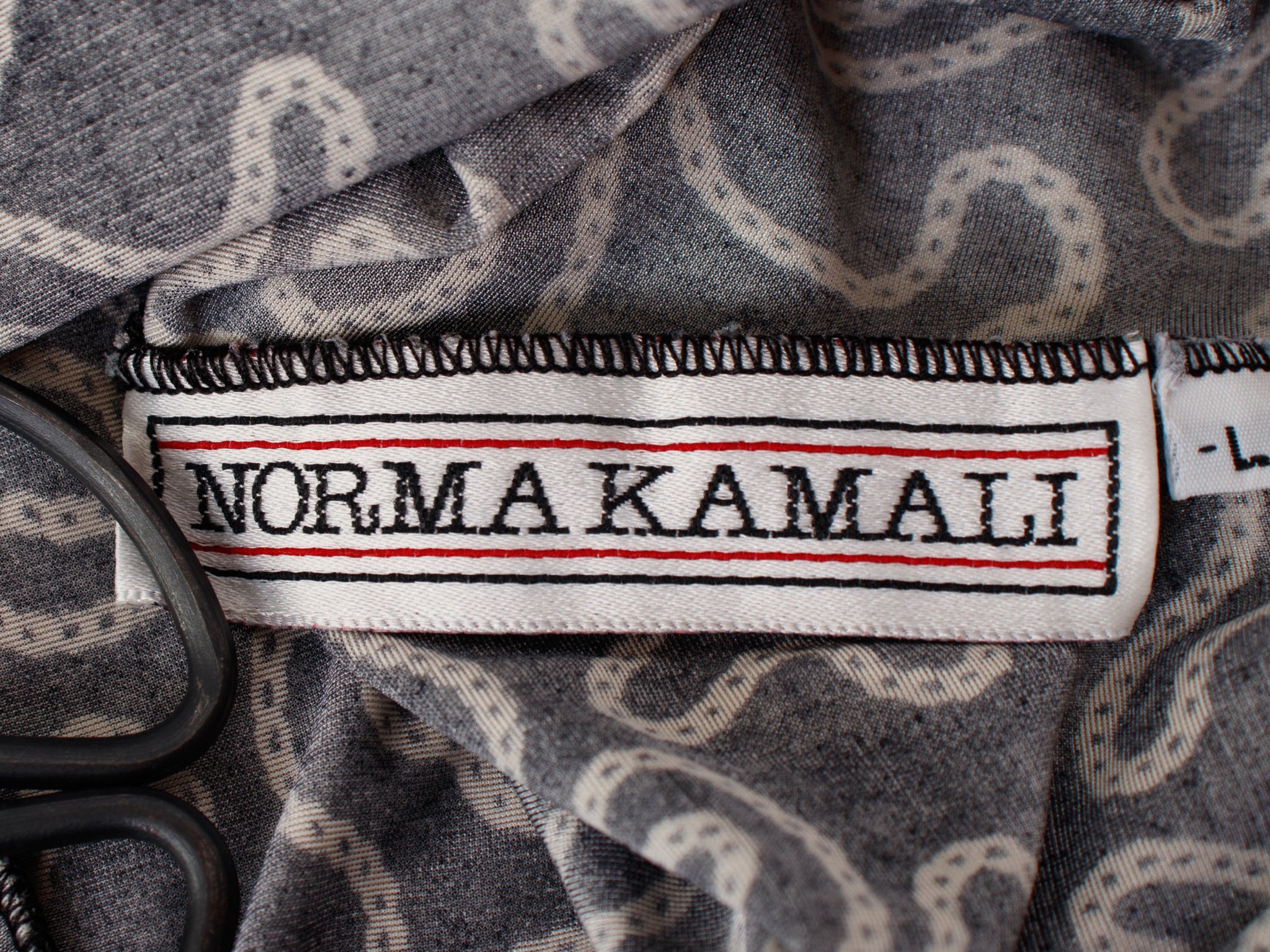 Norma Kamali Squiggle Leotard
