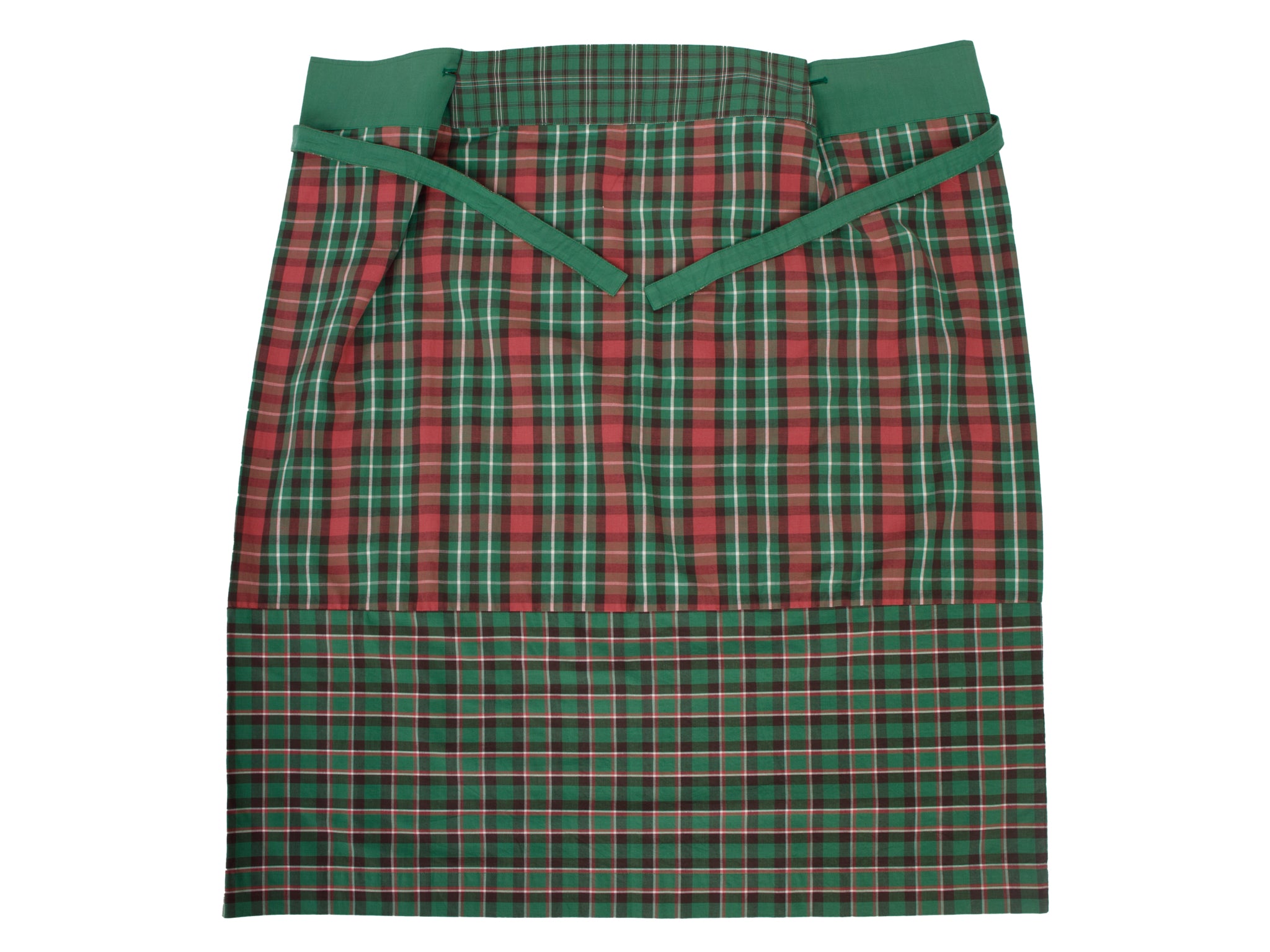 Heart Haat by Issey Miyake Plaid Skirt