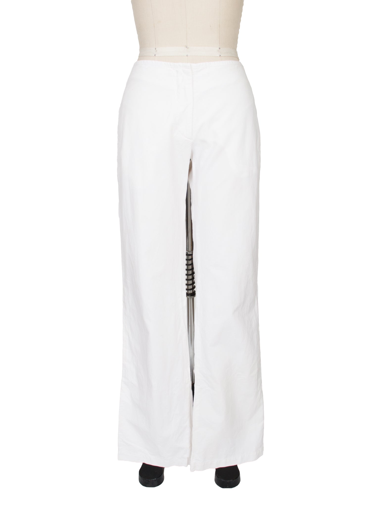 Costume National Low Rise Bandage Tab Pants