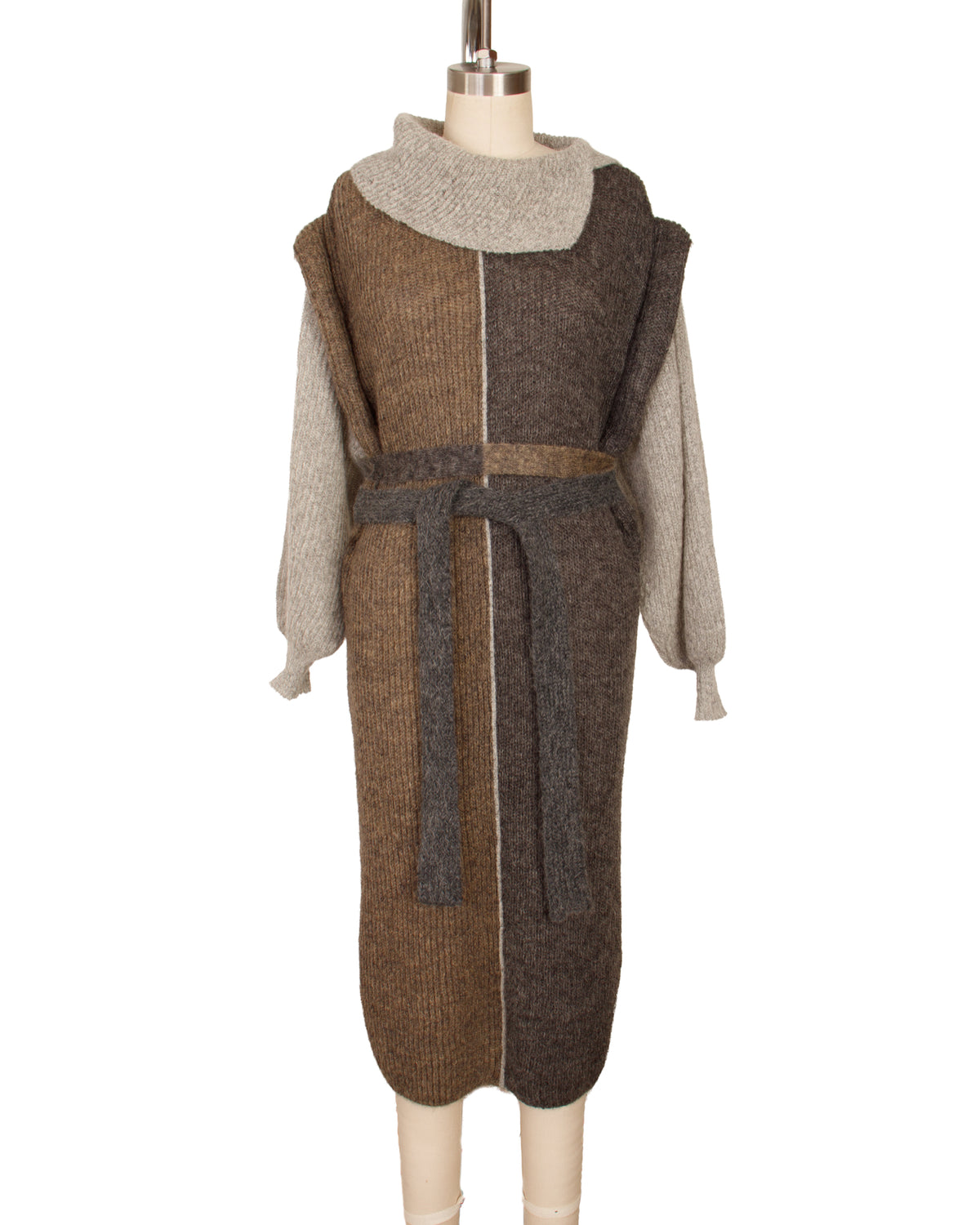 La Squadra Mohair Blend Sweater Dress