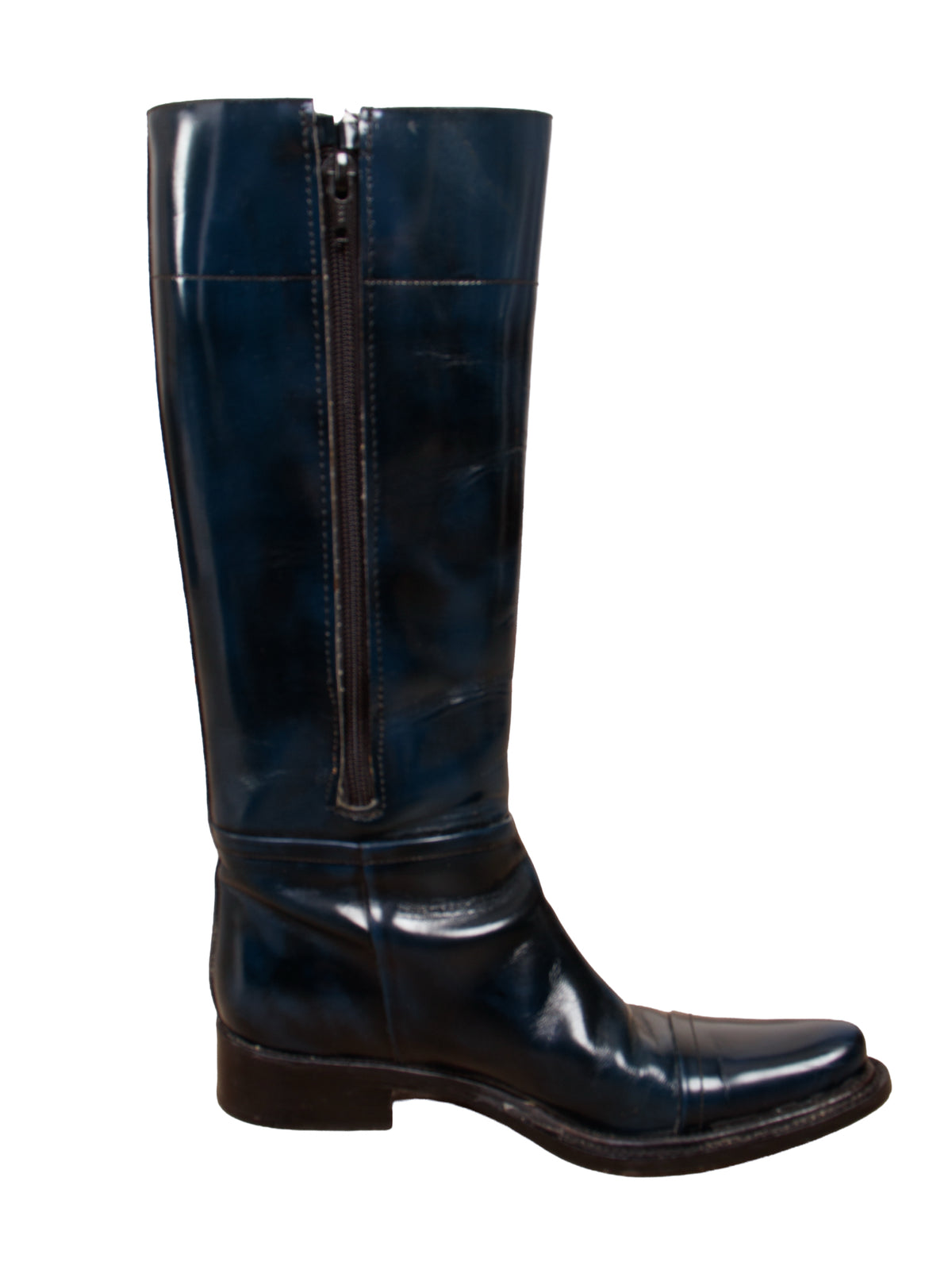Prada Patent Leather Tall Boots