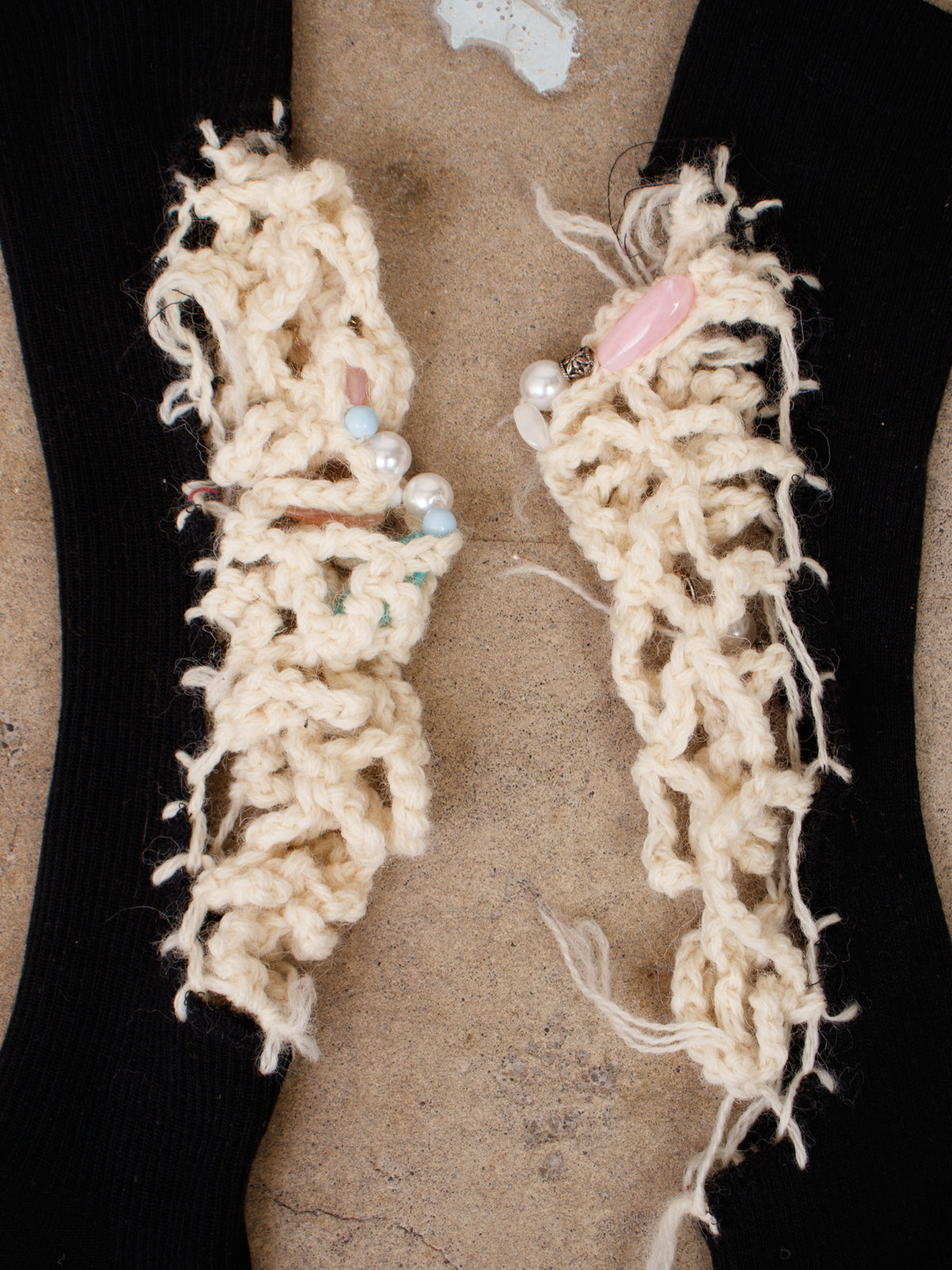 AW24 Yusho Kobayashi Bad Dream Crochet Socks