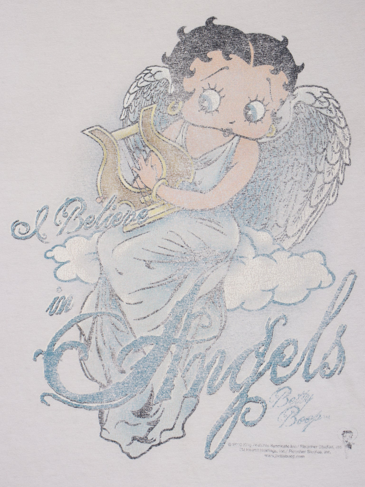 2000 Betty Boop "I Believe In Angels" Tee