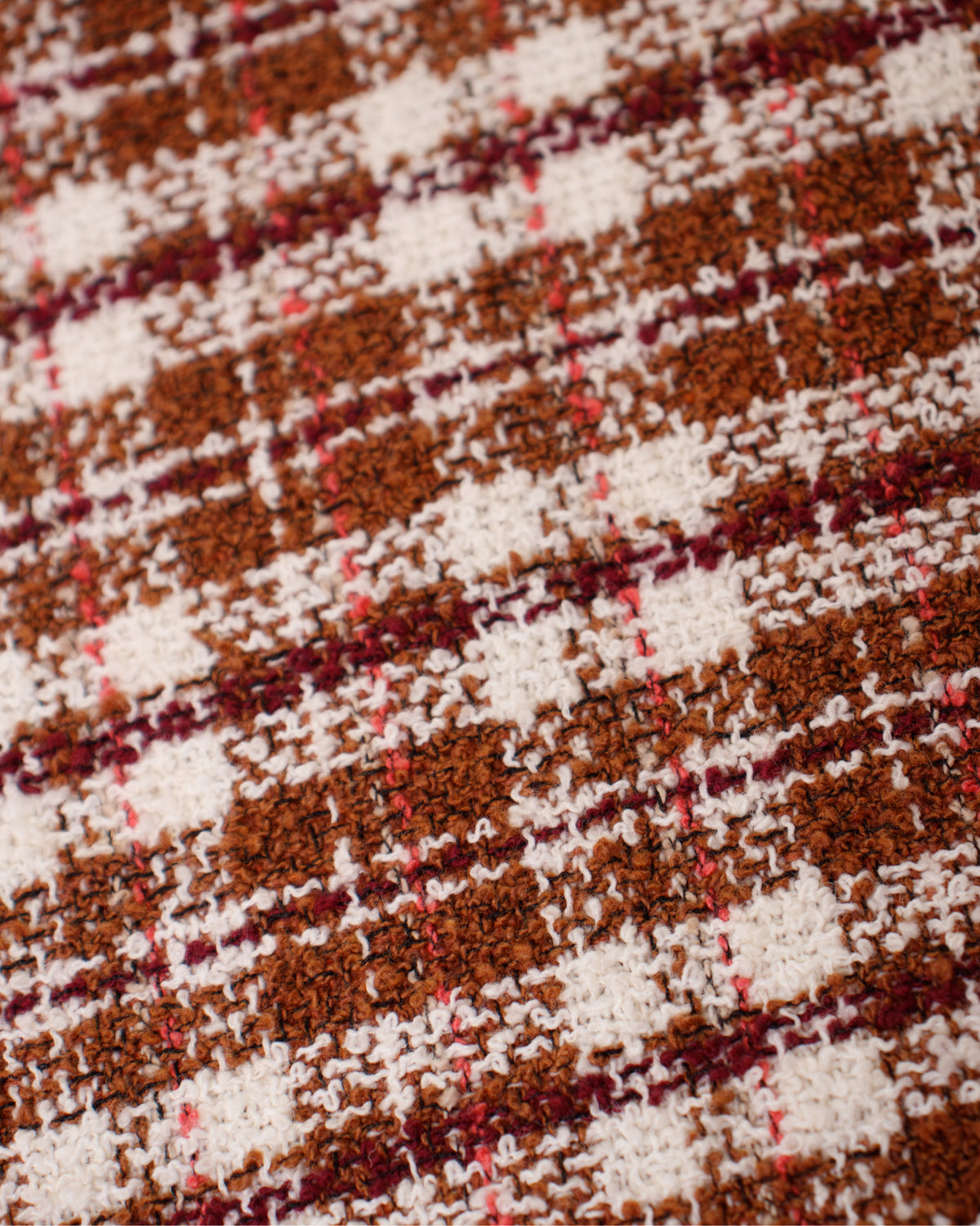 Remain Birger Christensen Plaid Boucle Jacket