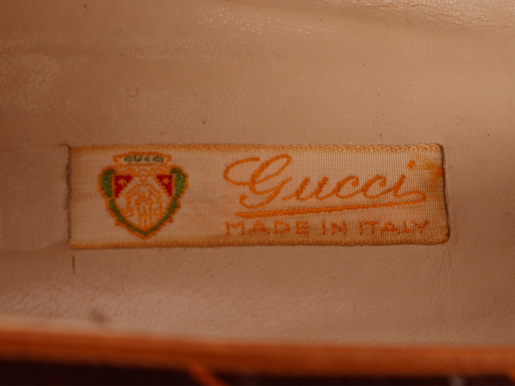 1970s Gucci Chain Monogram Loafers