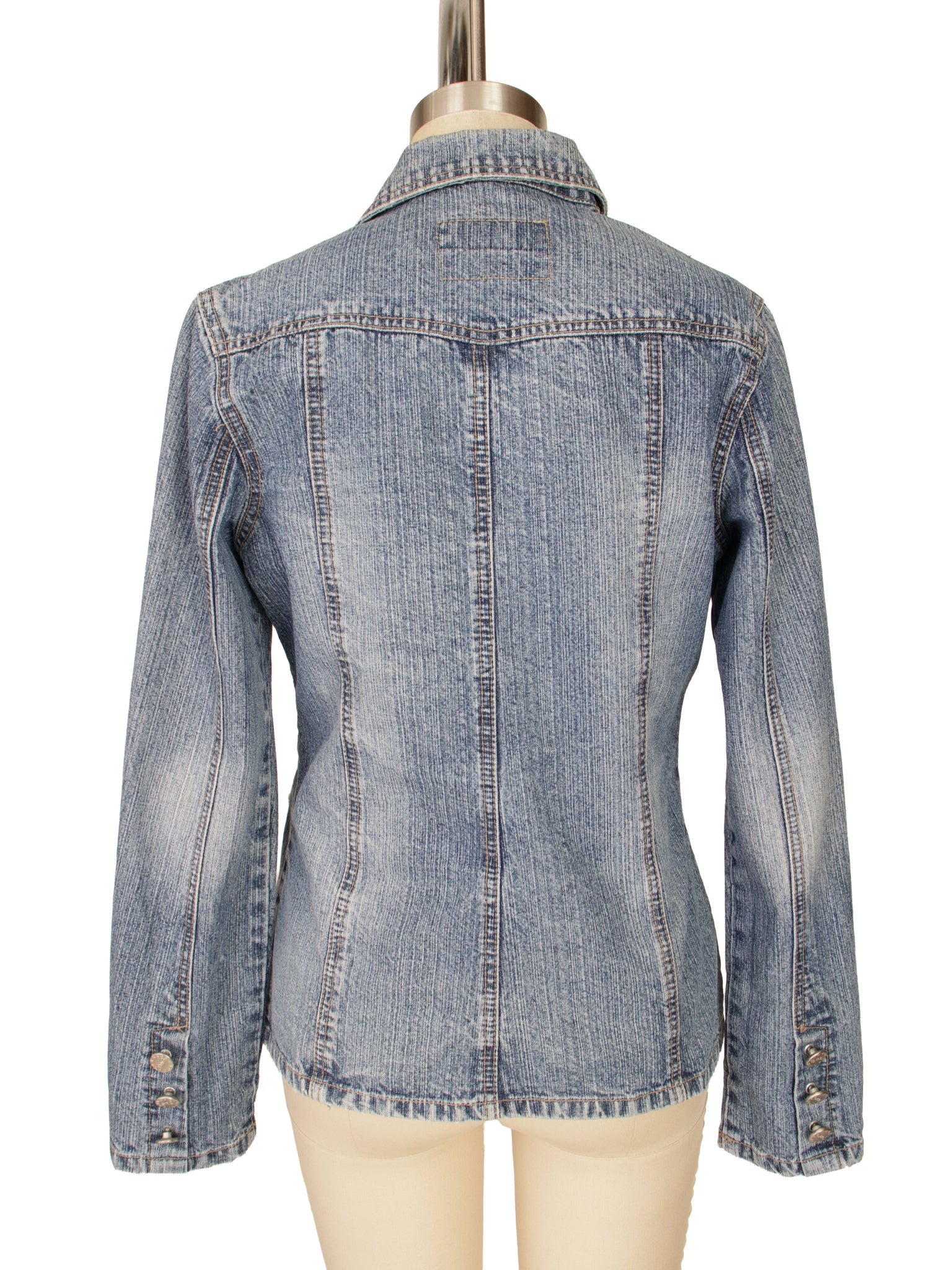 D&G Distressed Denim Utility Jacket