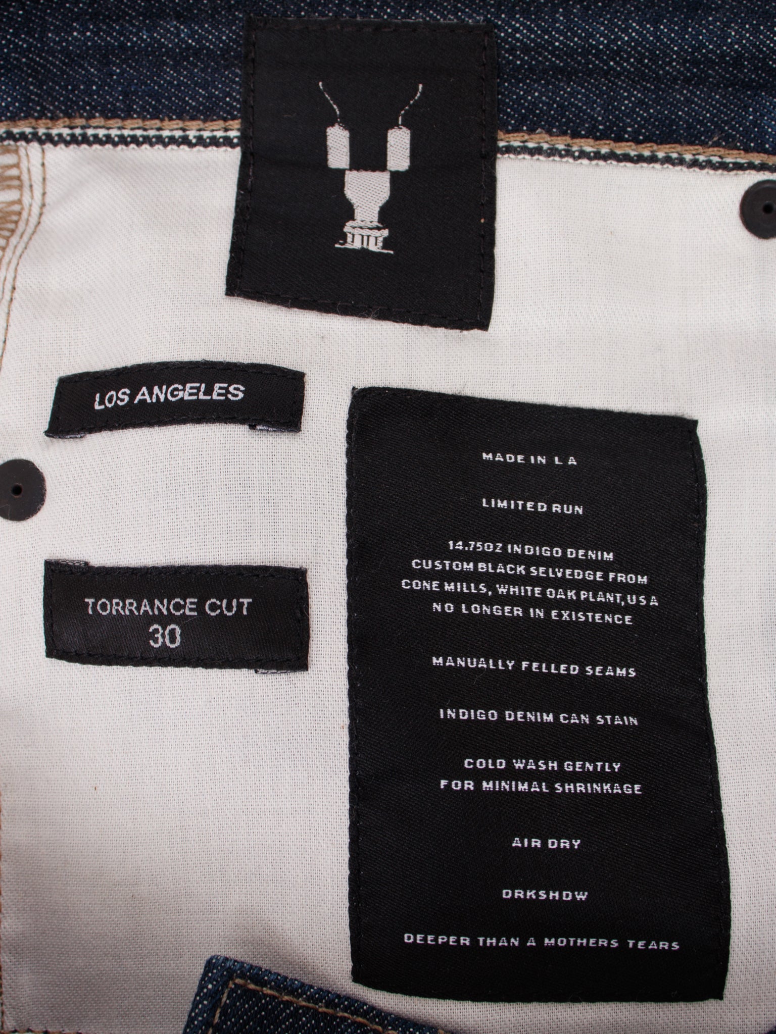 Rick Owens DRKSHDW Torrance Cut Jeans – Mercy Vintage