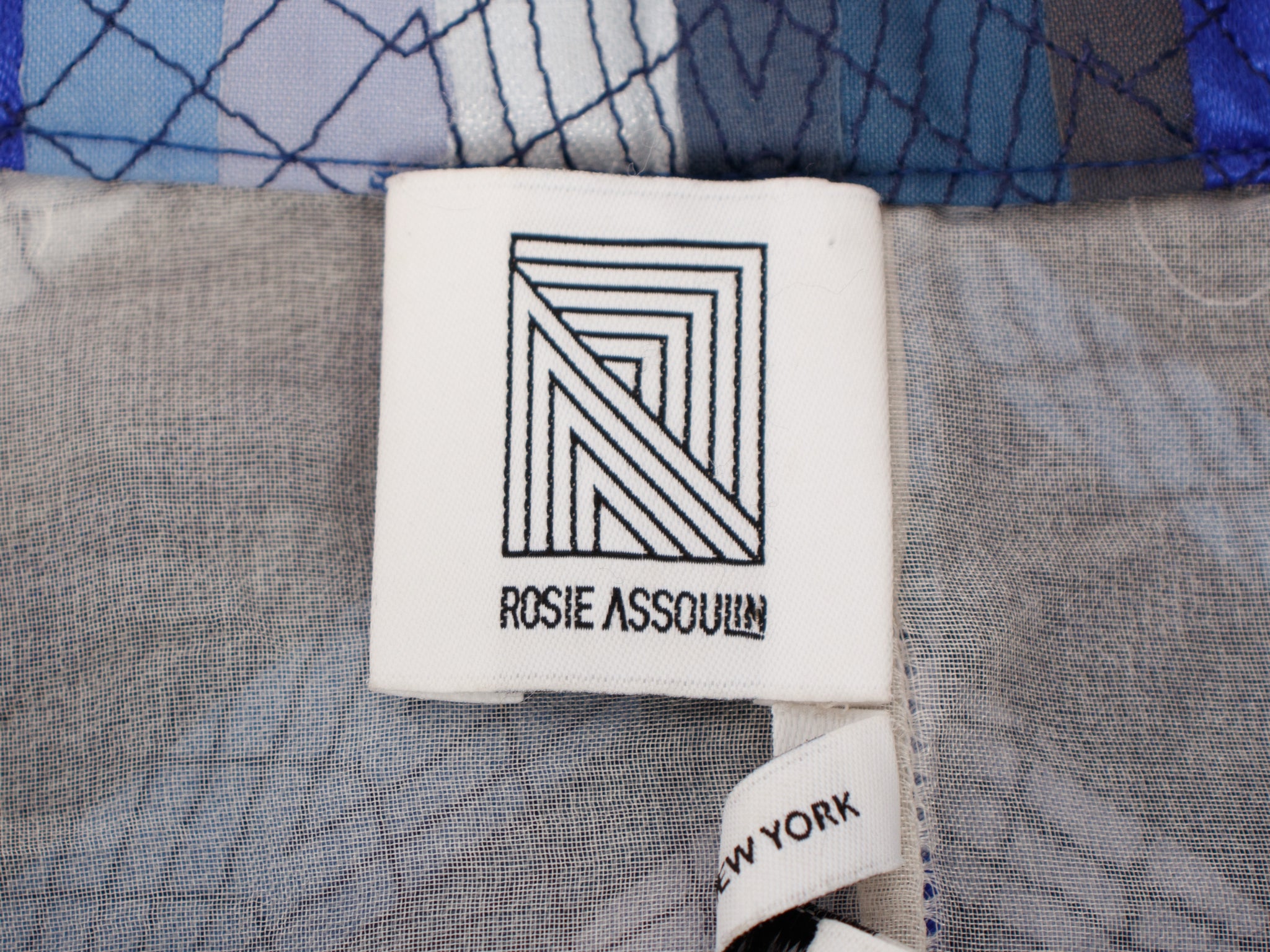 Rosie Assoulin Ribbon Quilted Skirt