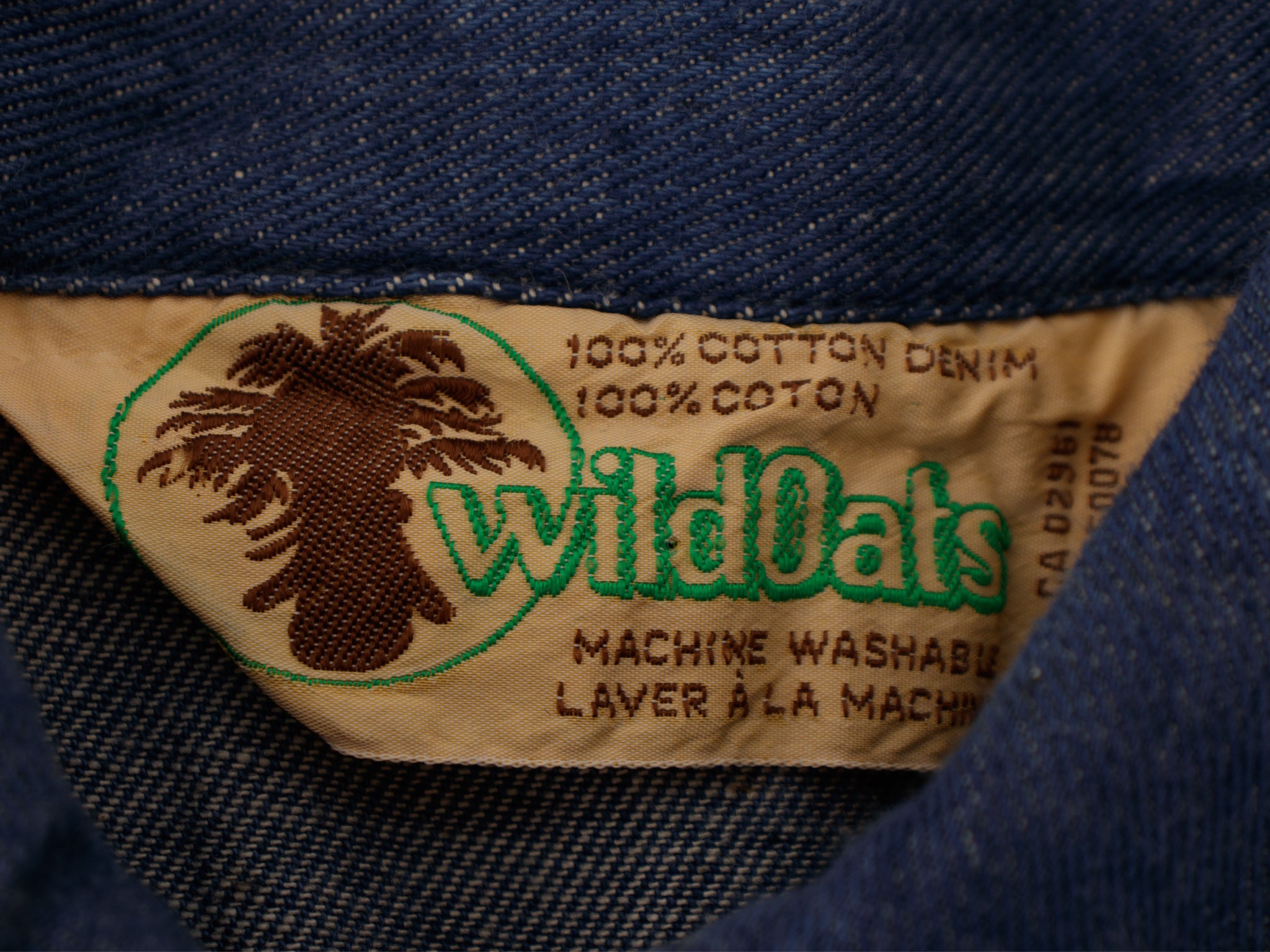 1970s Wild Oats Denim Coveralls