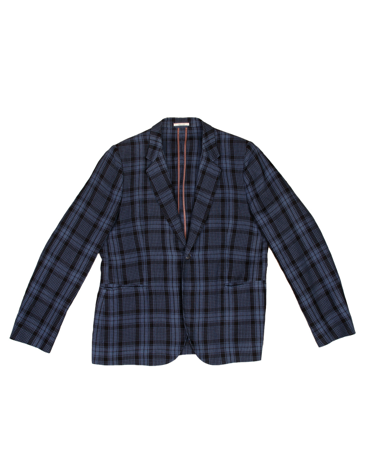 Paul Smith Linen Plaid Blazer