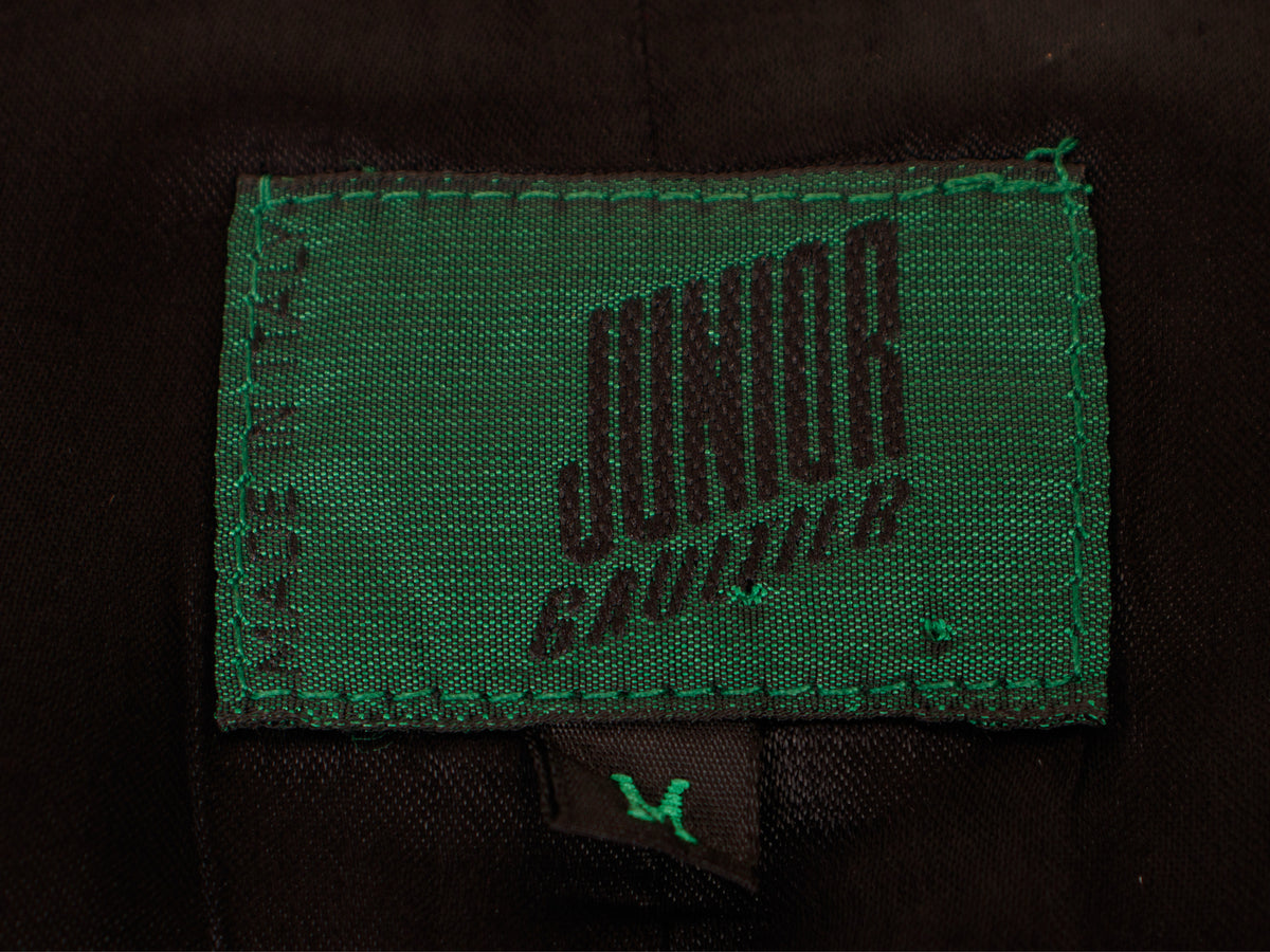 1990s Junior Gaultier Wool Applique Vest