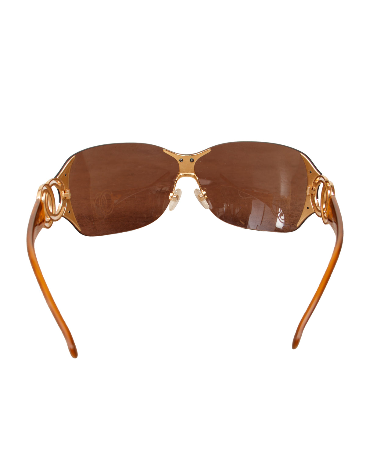 Chanel 4147 CC Shield Wrap Sunglasses
