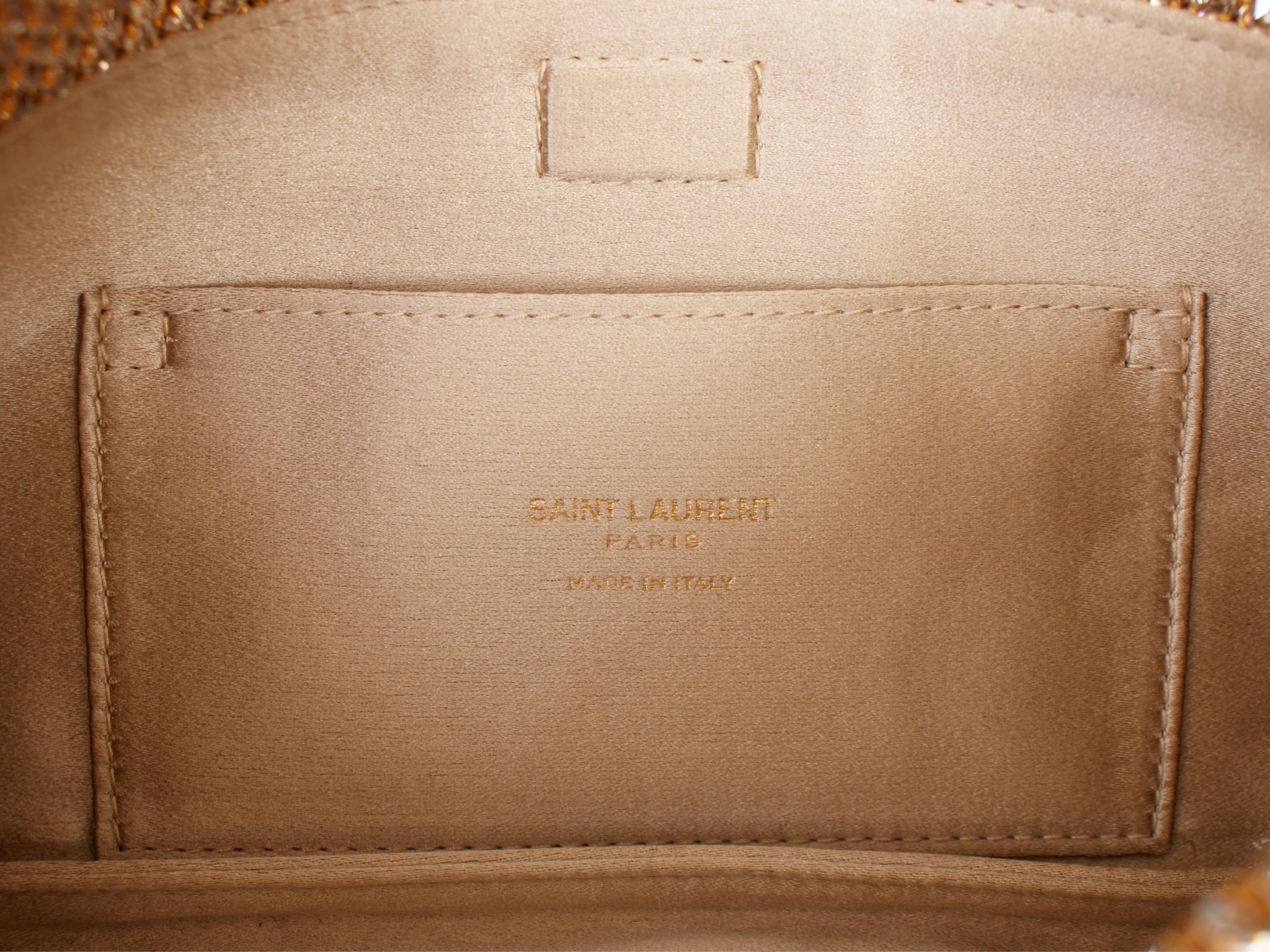 Saint Laurent Suzanne Crystal Shoulder Bag