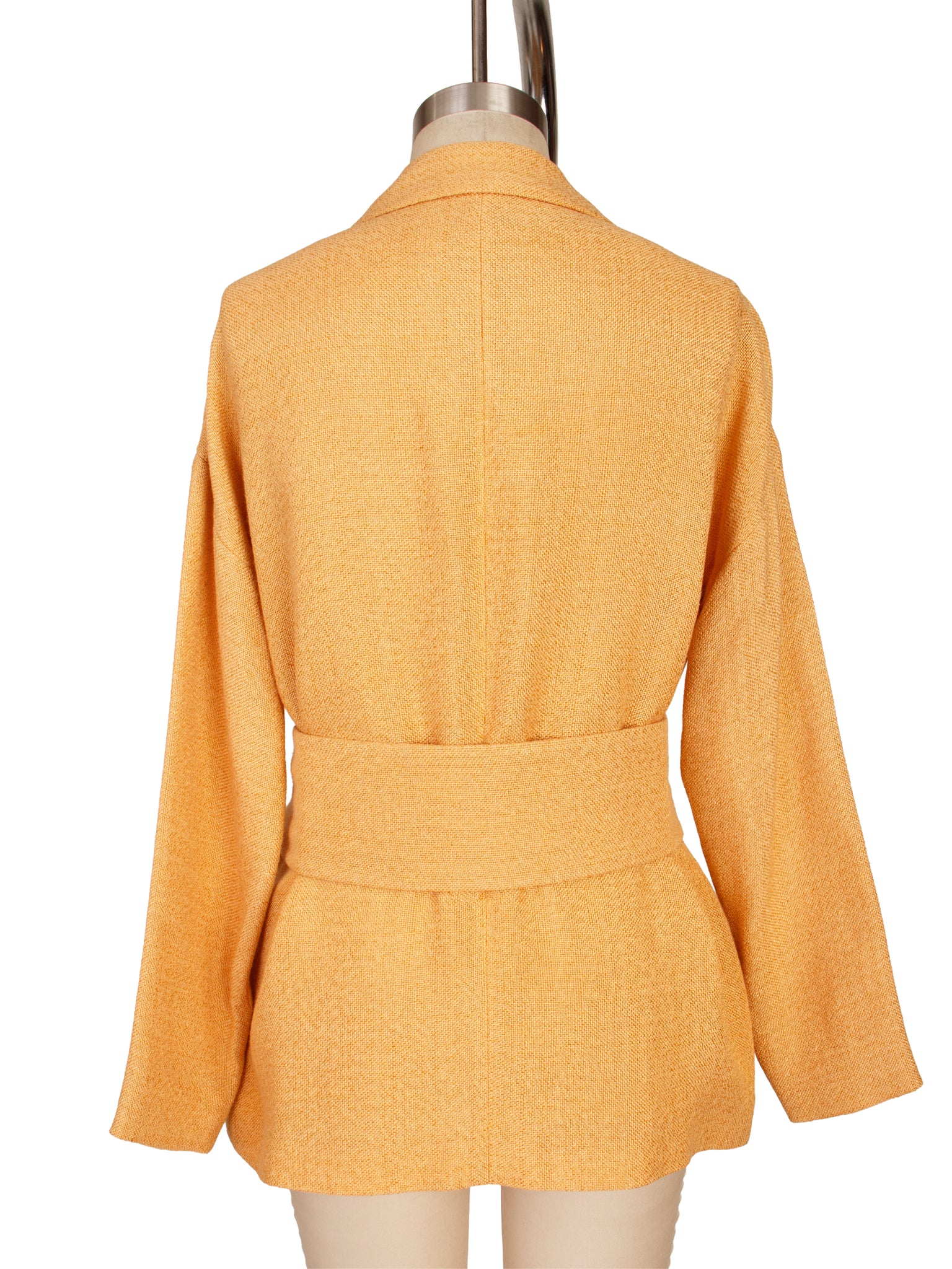 Prada Woven Belted Blazer