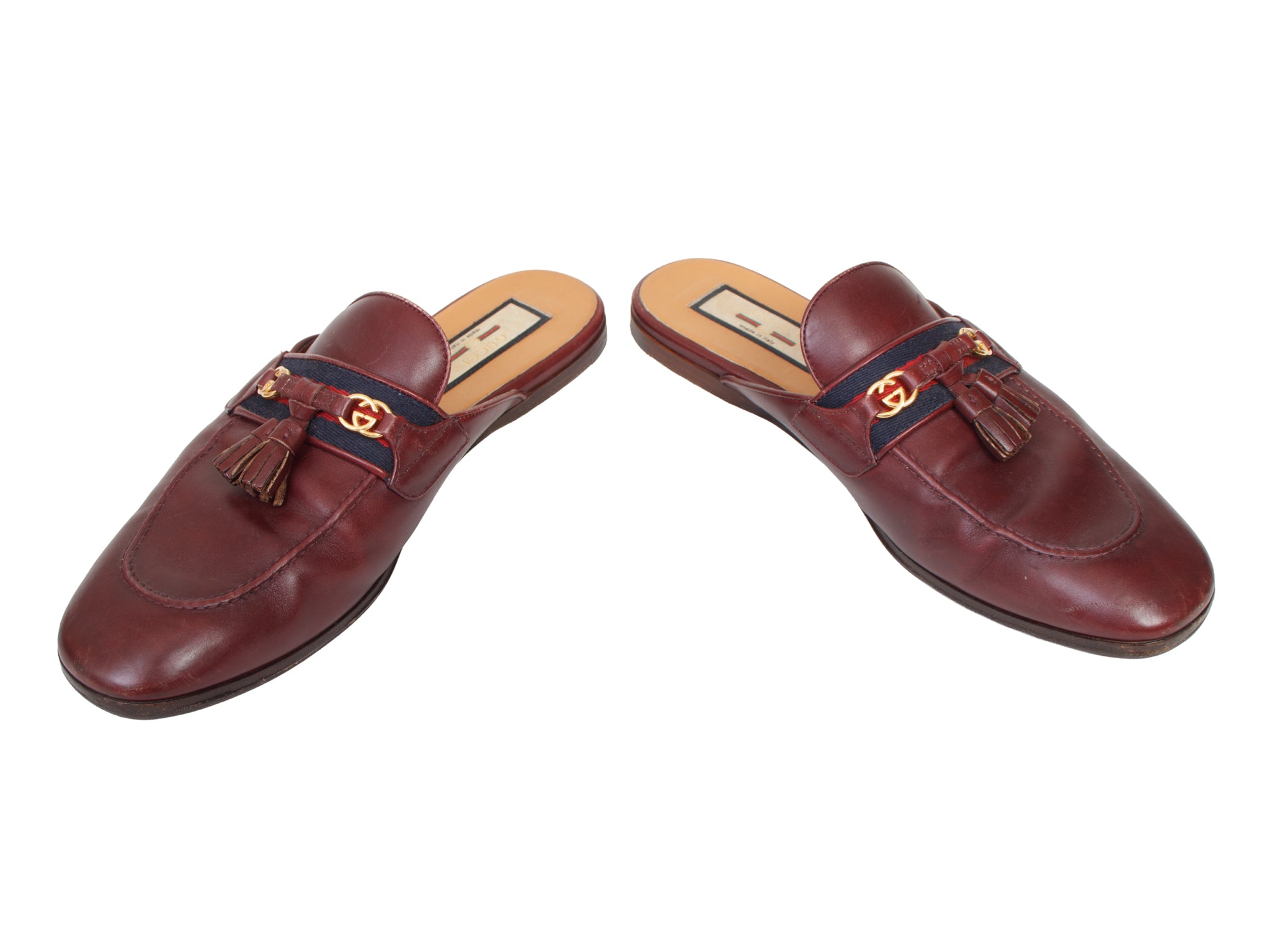 Gucci Princetown Tassel Mules