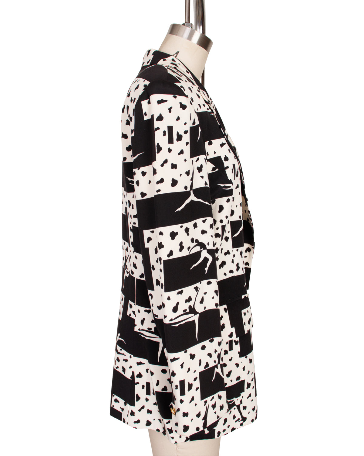 Paolo Santini Silk Novelty Print Blazer