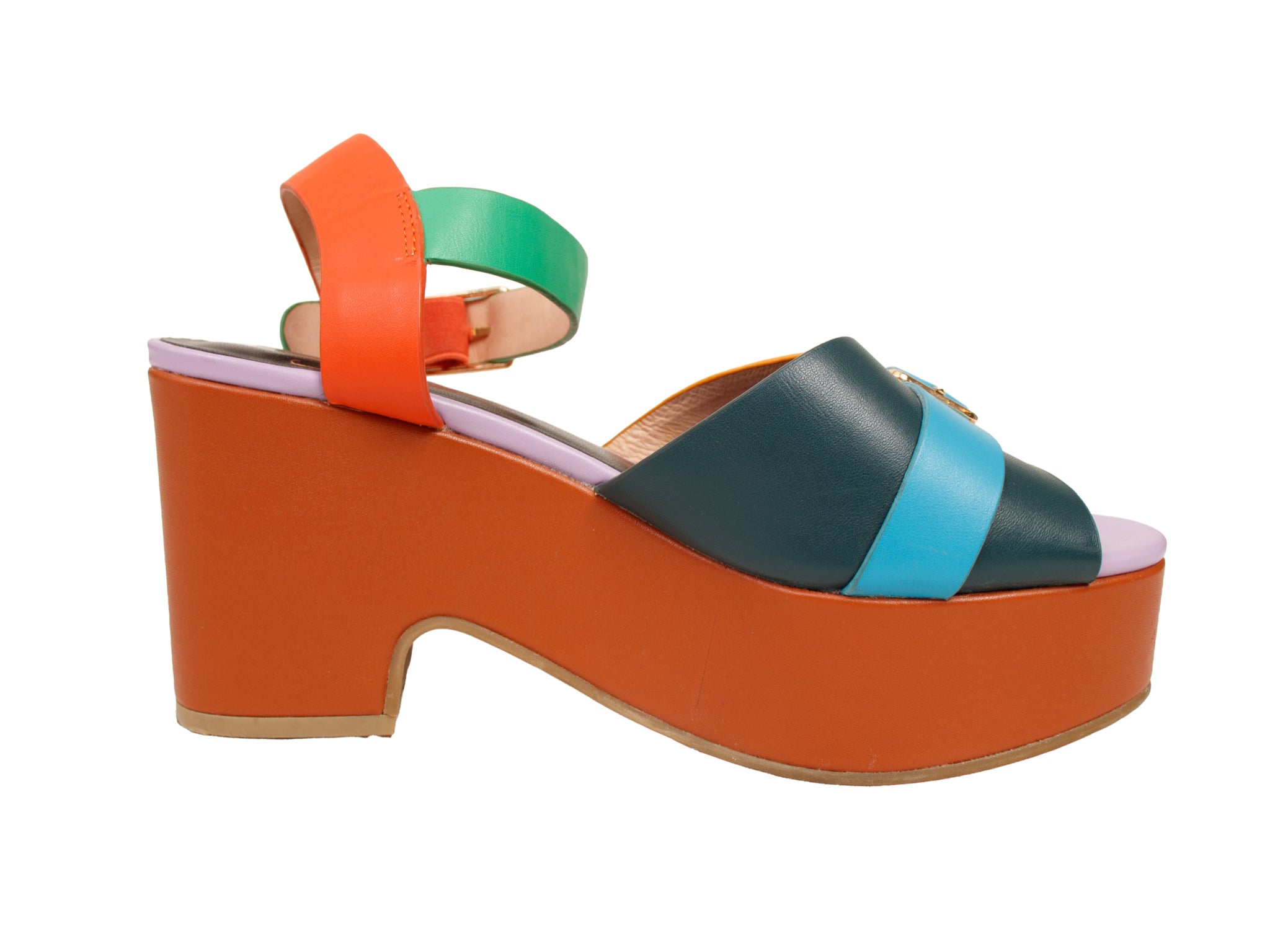 Charlotte Stone Raf Platform Buckle Sandals