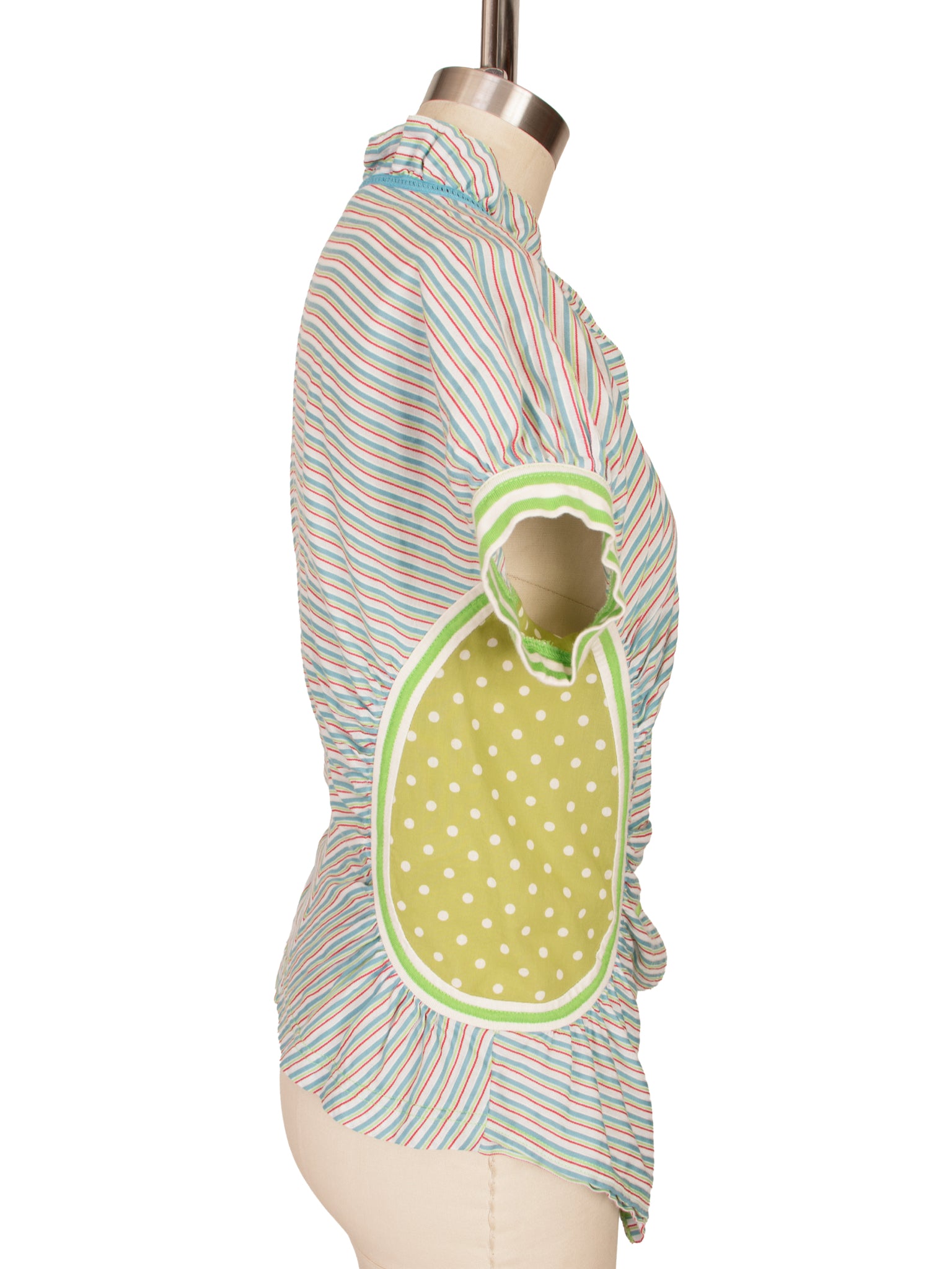 SS 1994 Issey Miyake Mix Print Top