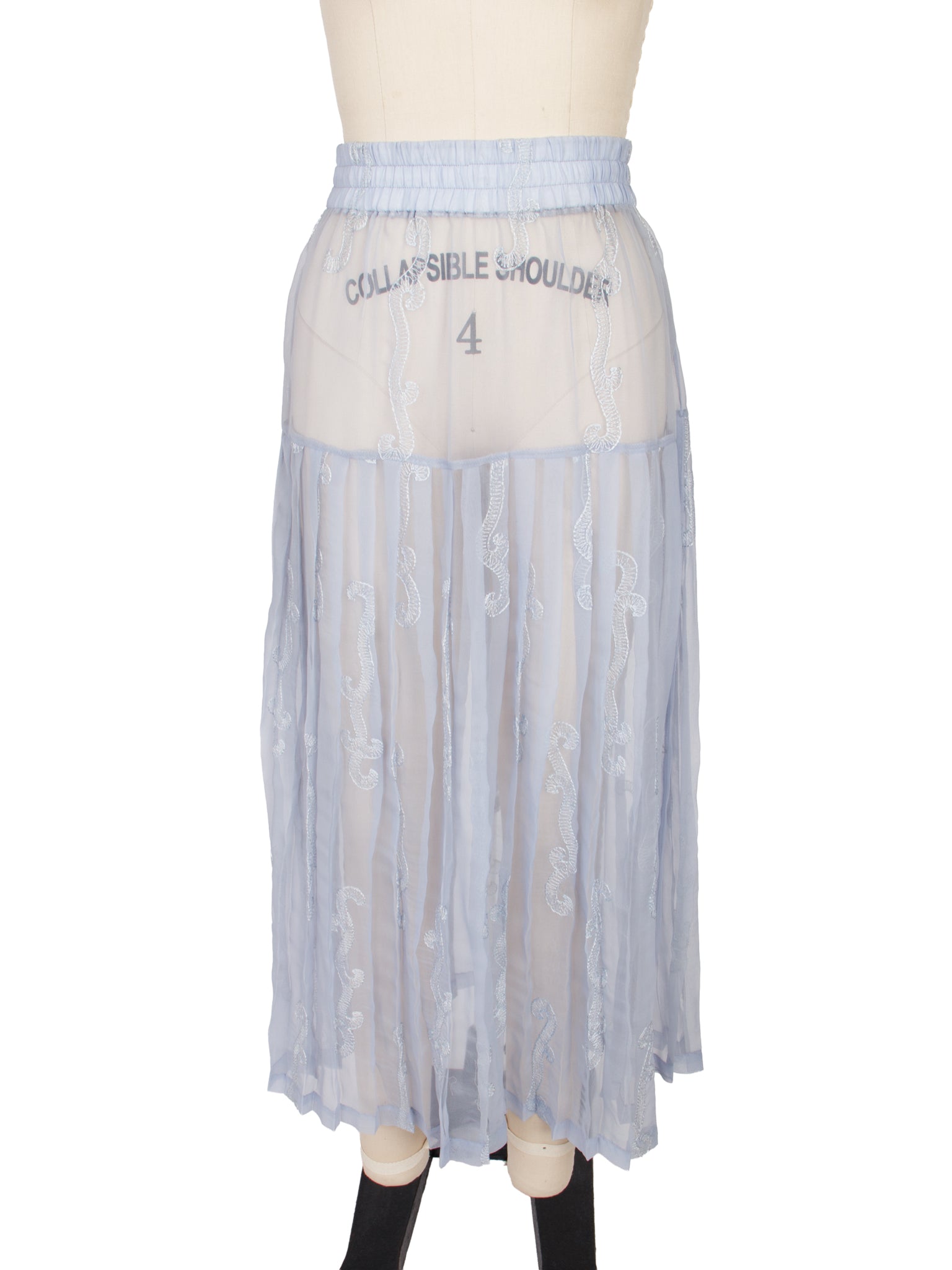 Opera by Mimi Chiffon Embroidered Skirt