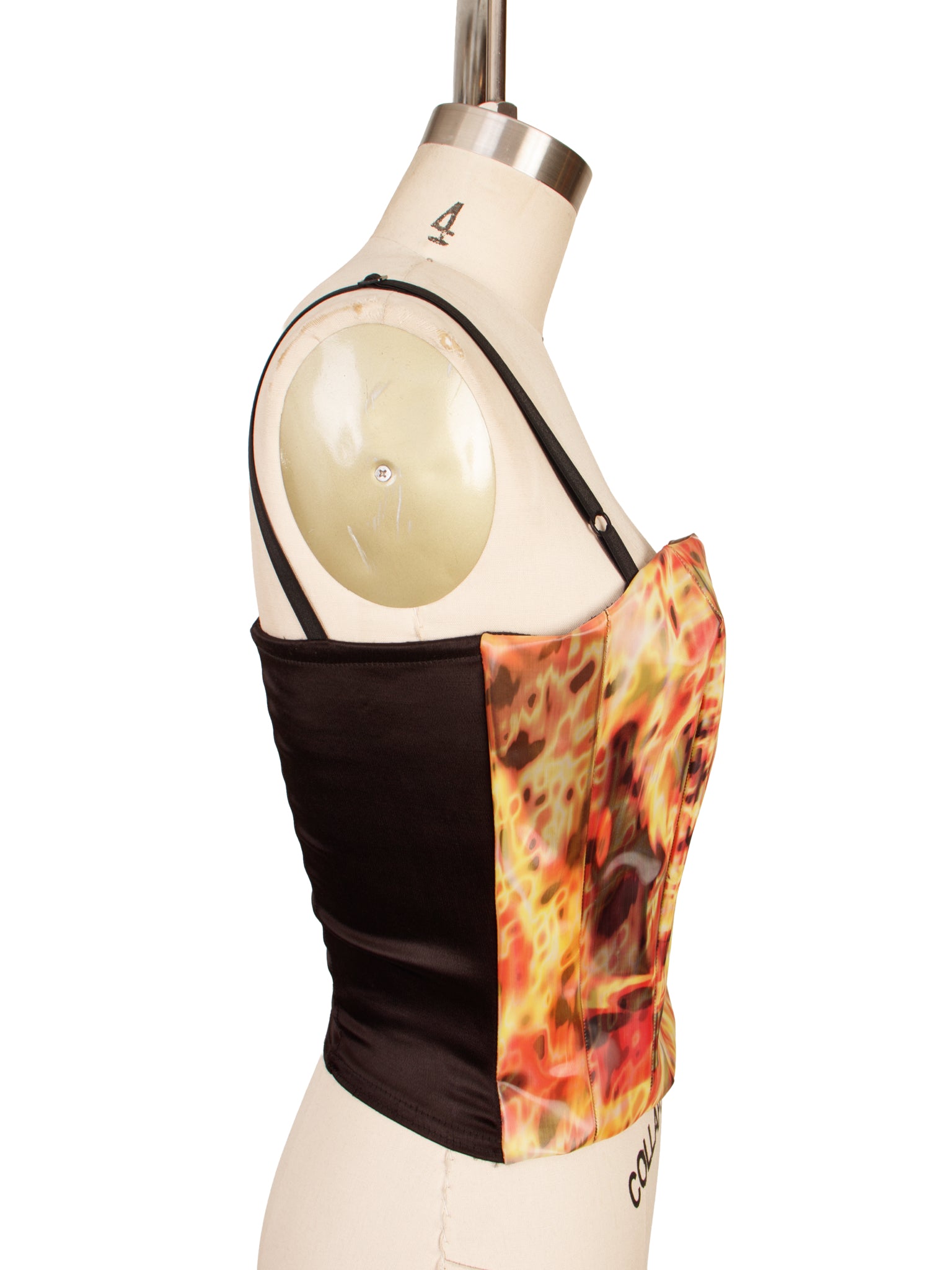 Lenticular Abstract Art Corset