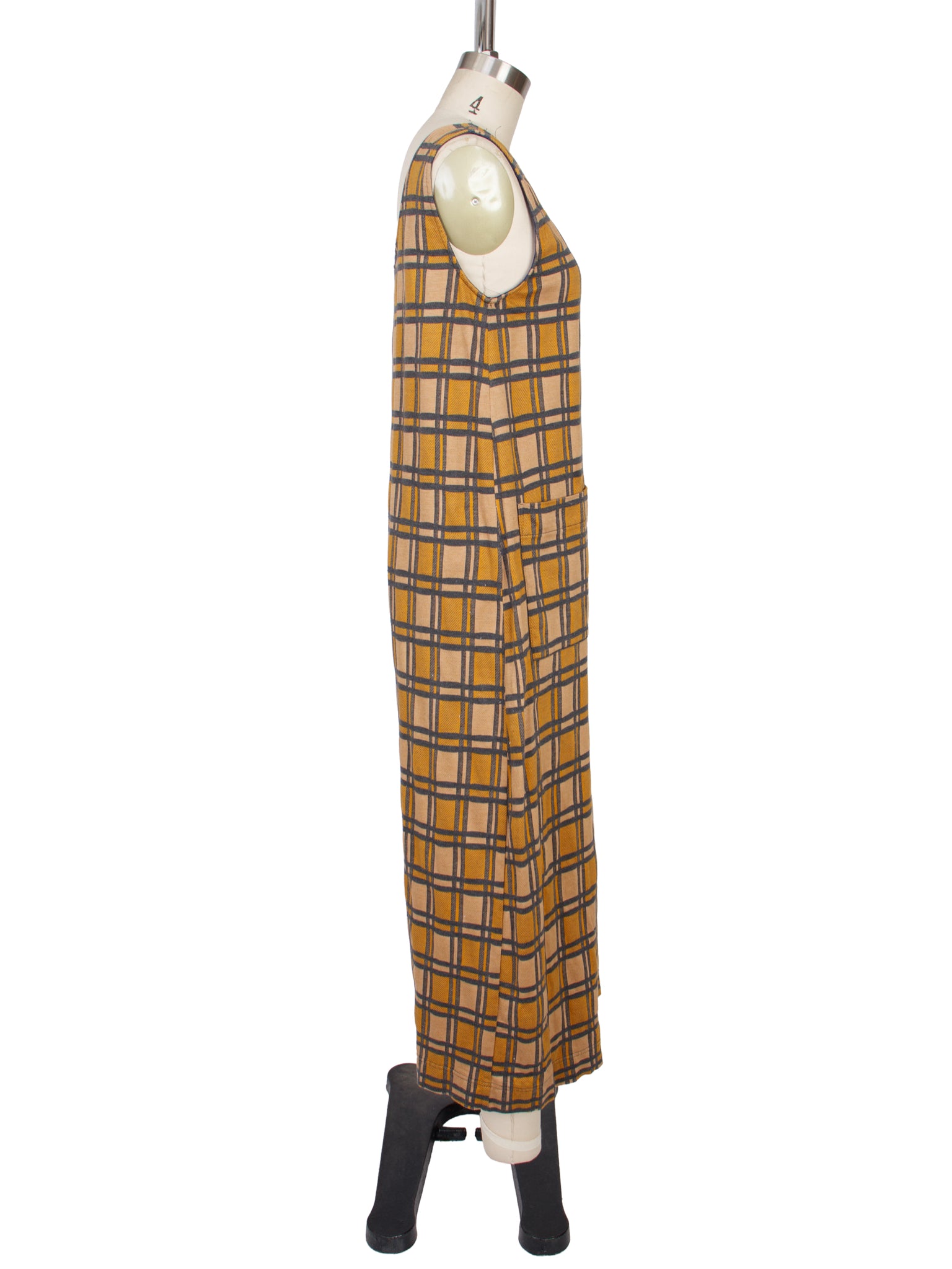 Ilana Kohn Check Wide Leg Jumpsuit