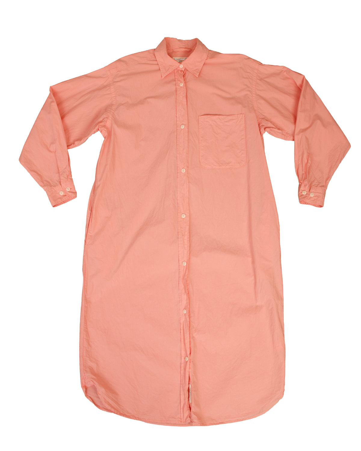 Merz B. Schwanen Poplin Maxi Shirtdress