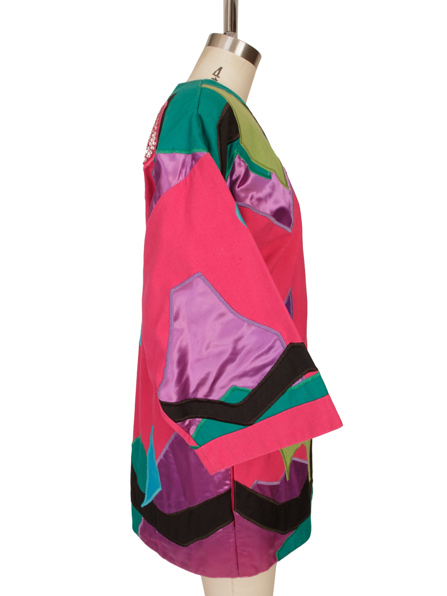 1980s Mexican Patchwork Jacket