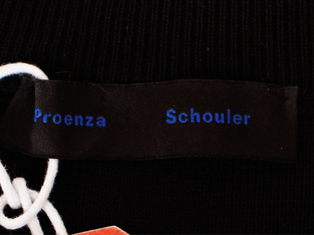SS 2015 Proenza Schouler Argyle Cutout Sweater