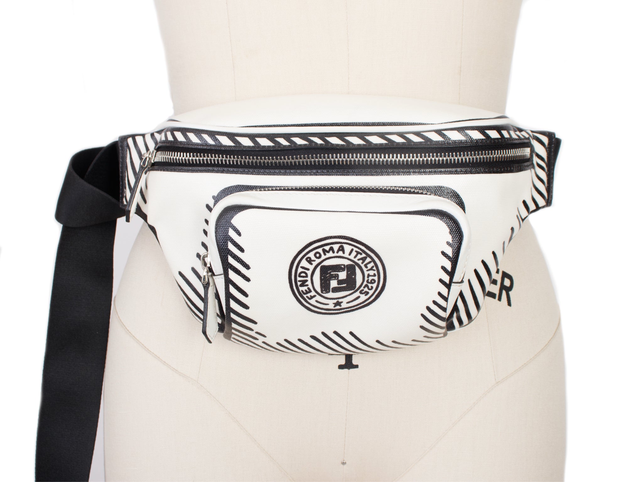 2022 Fendi x Joshua Vides Doodle Belt Bag