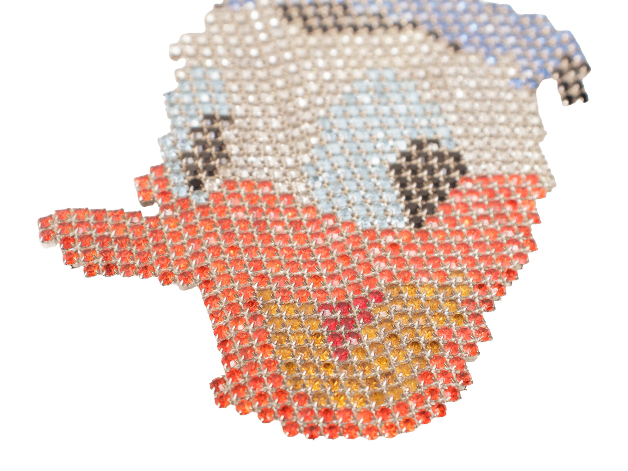 1980s Bauer Crystal Donald Duck Brooch