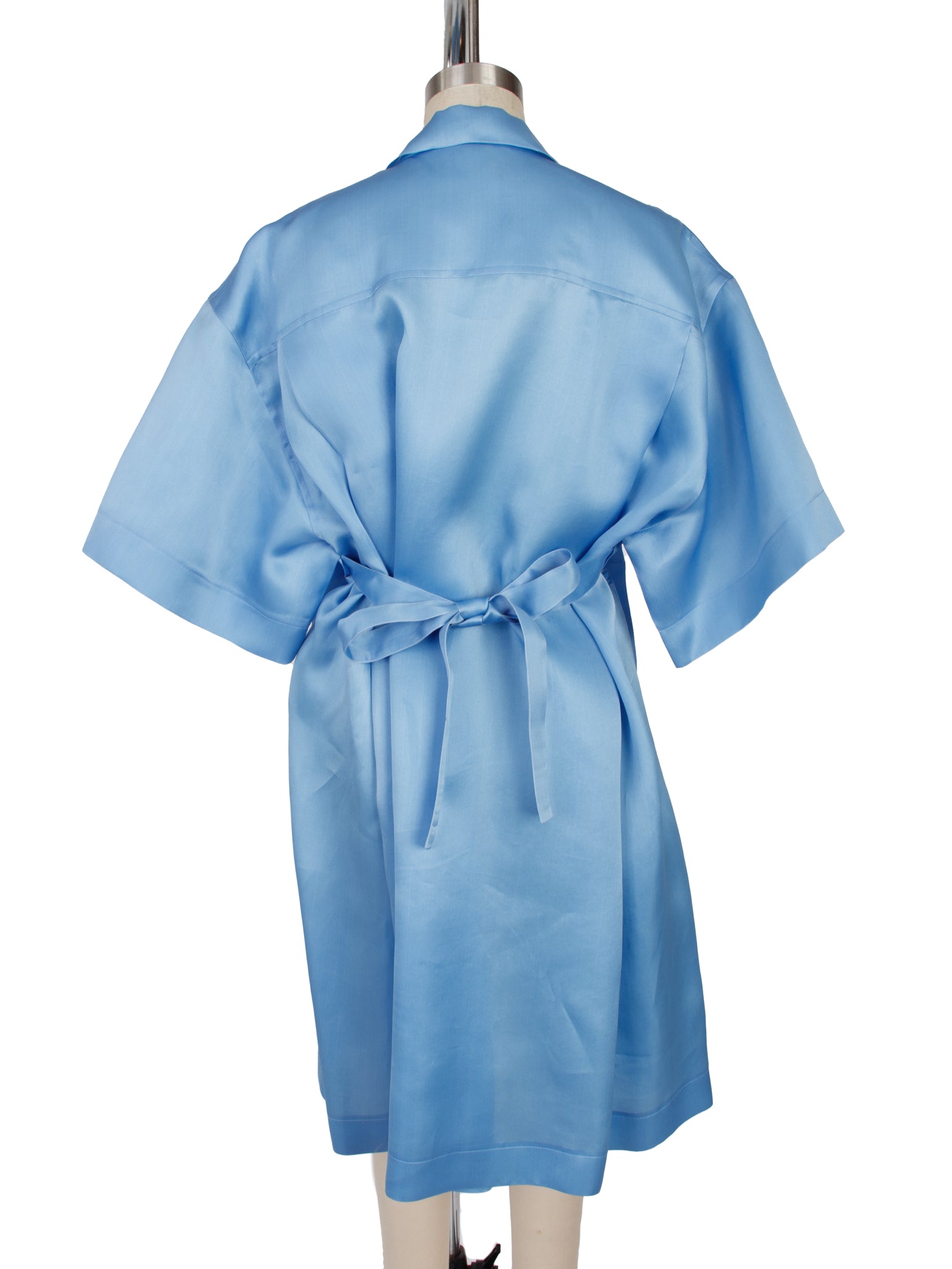 Nina Ricci Silk Organza Ruffle Dress