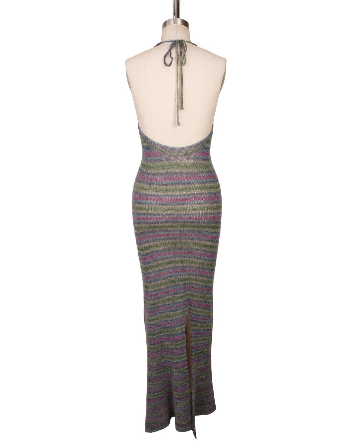 Jacquemus Mohair & Alpaca Blend Halter Dress