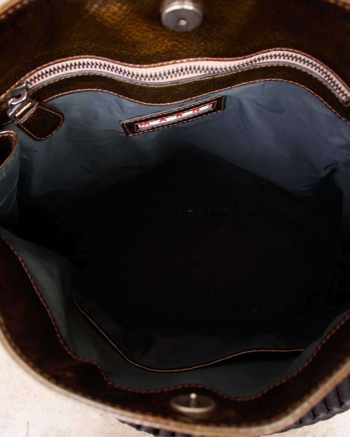 Marni Patent Leather Shoulder Bag