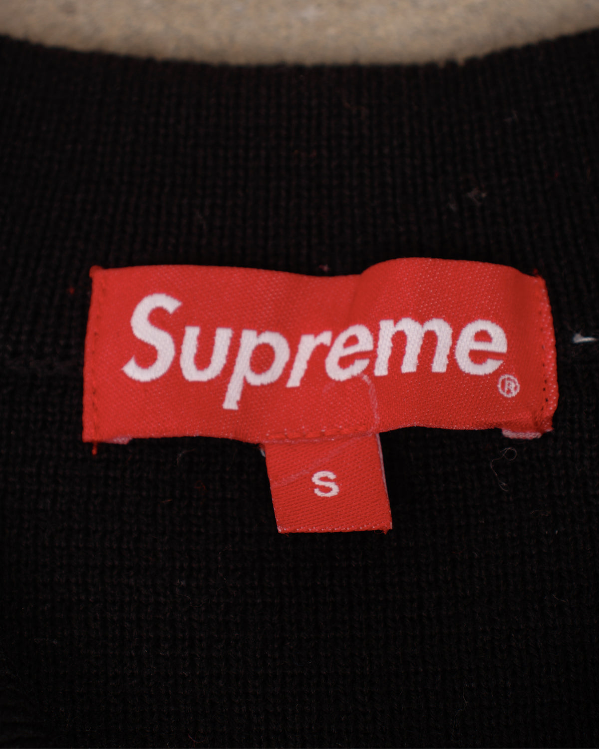 Supreme Faux Cowhide Cardigan
